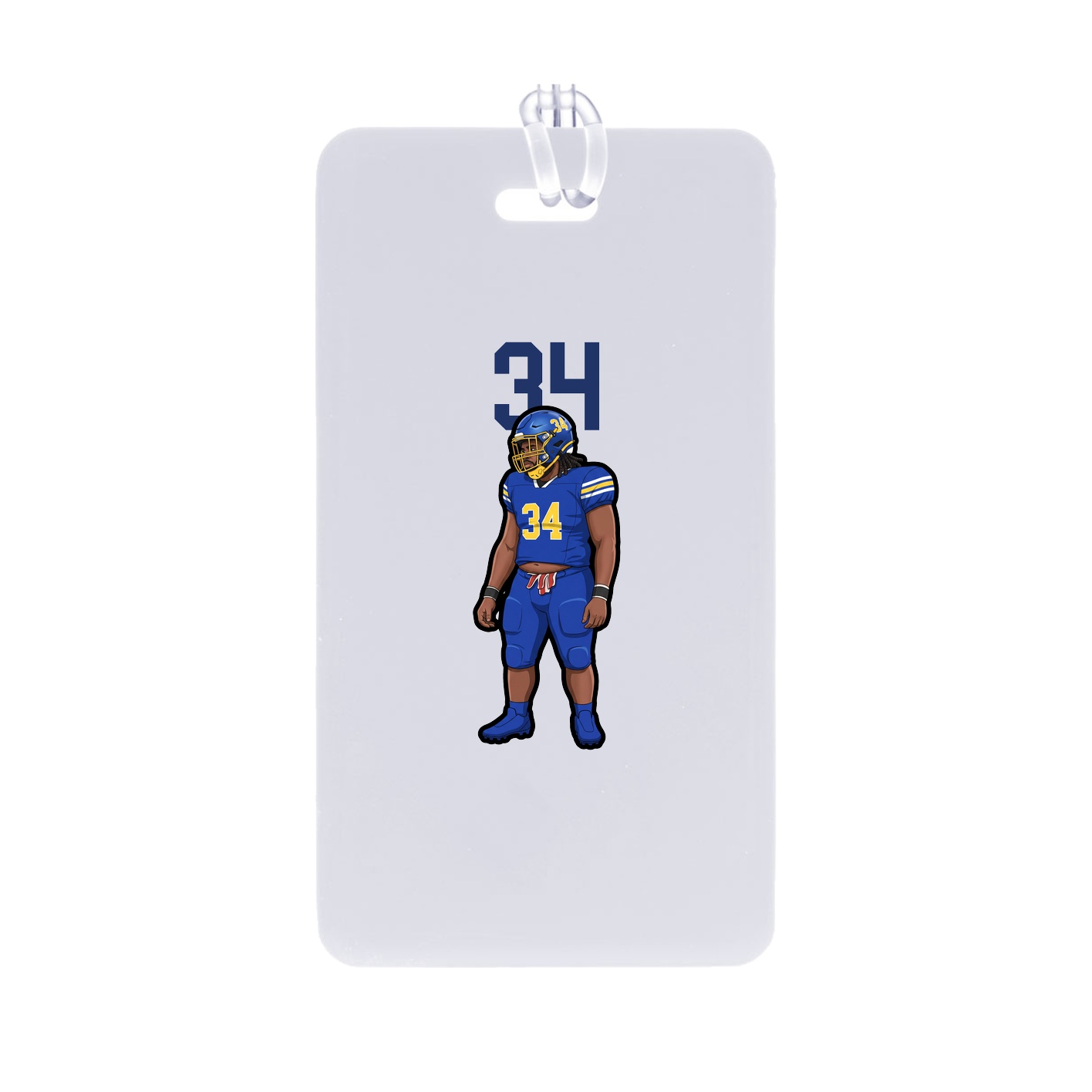 Bag Tag — Number Top in Classic