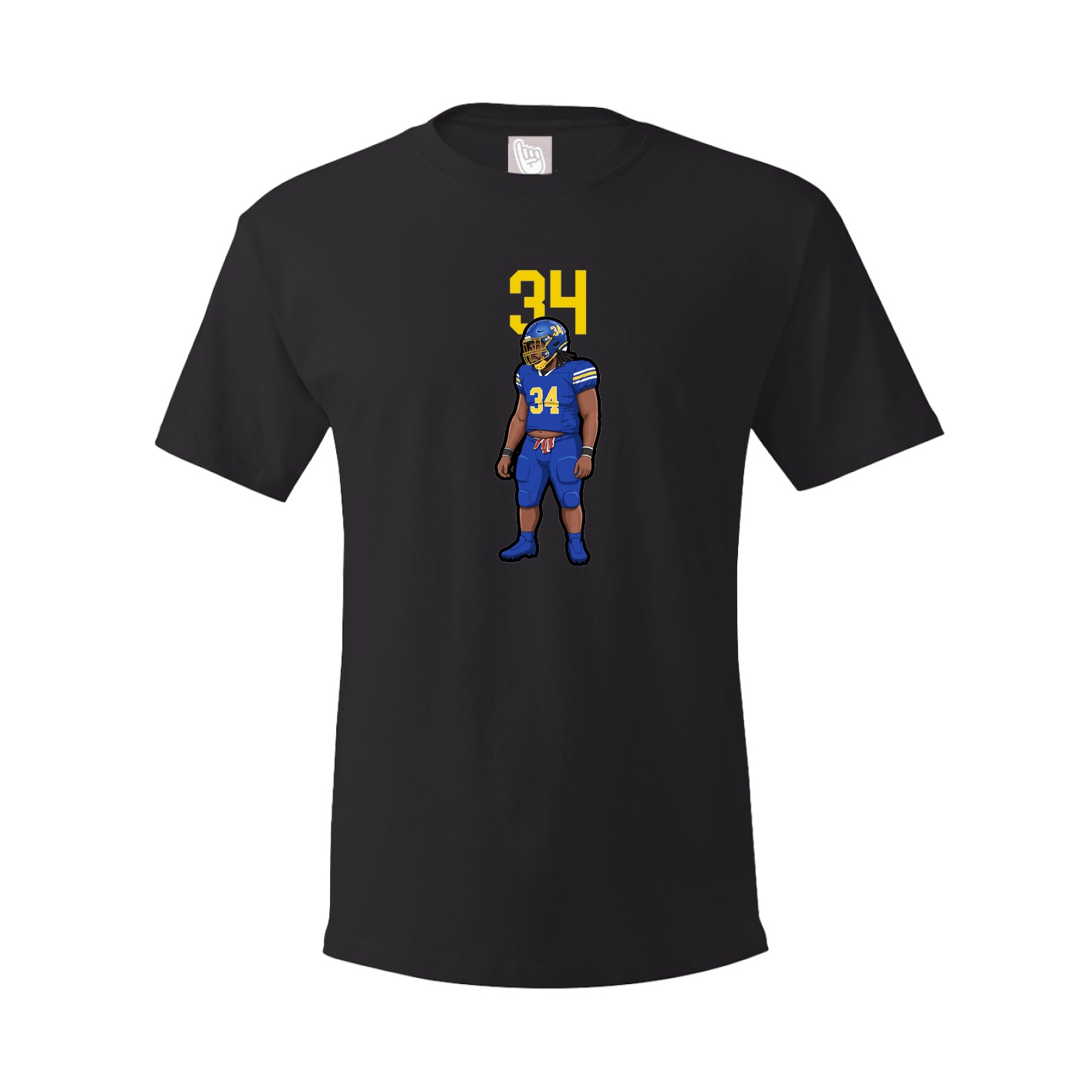 Tee — Number Top in Black