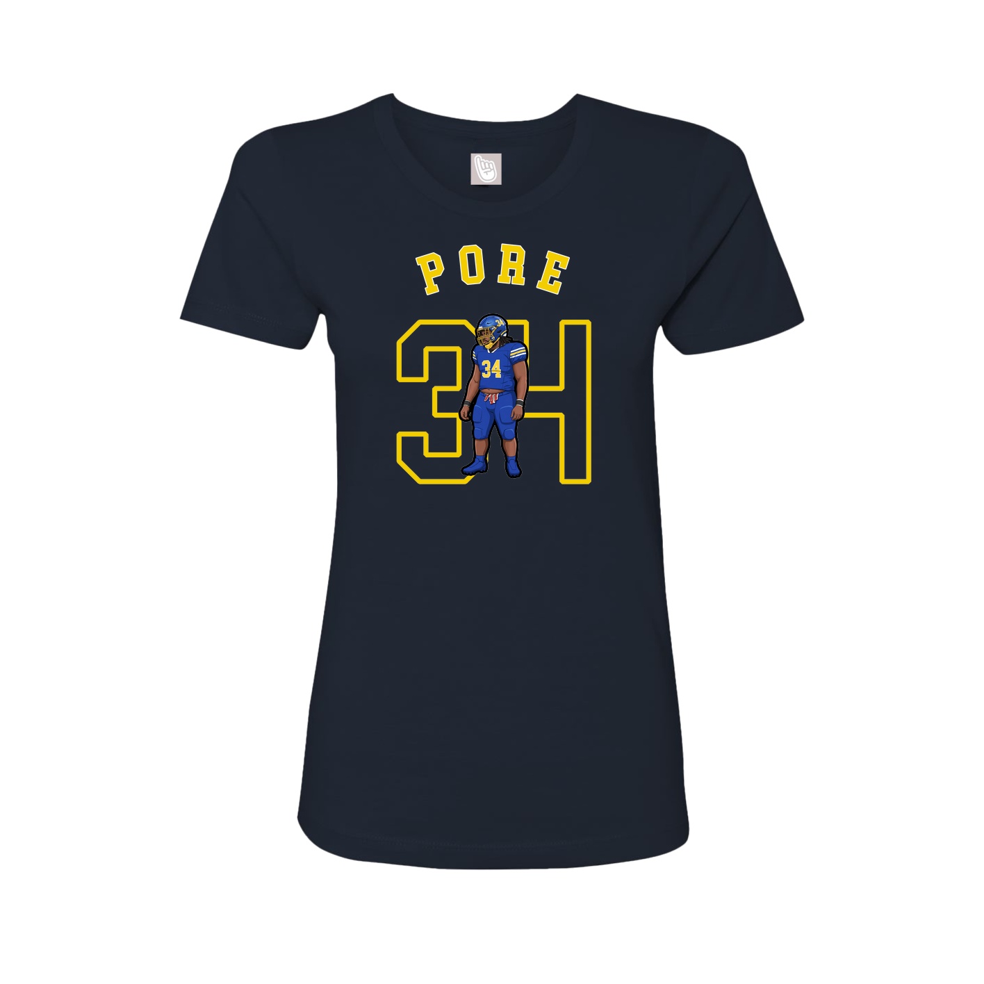Womens Tee — Shirsey Arch in Navy