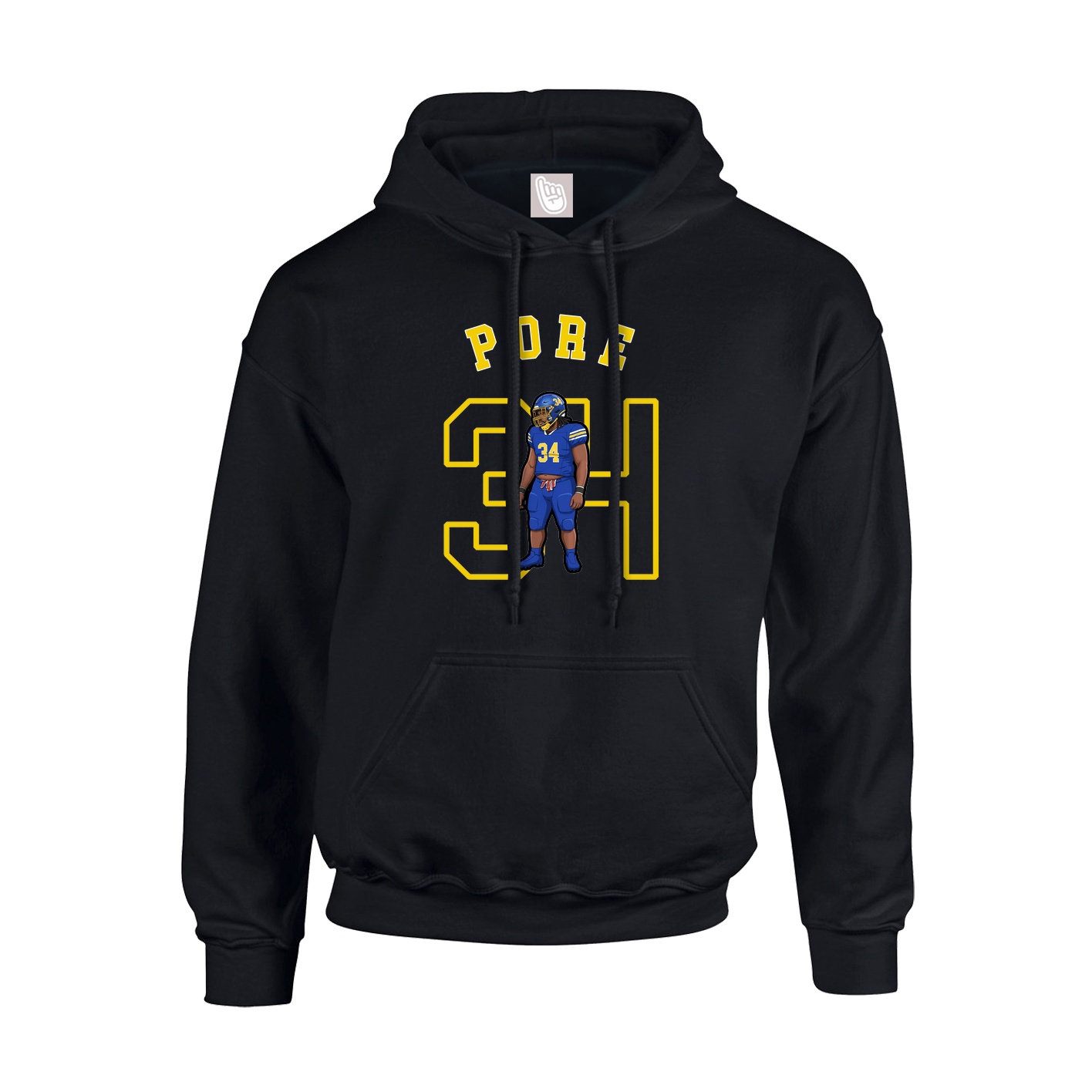 Hoodie — Shirsey Arch in Black