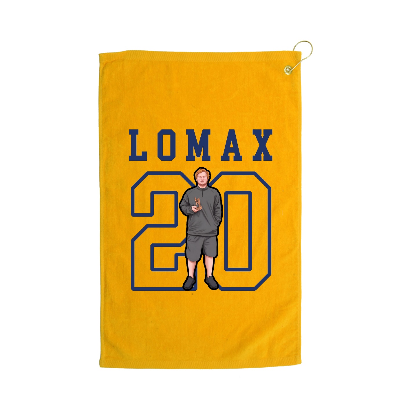 Golf Towel — Shirsey in Gold