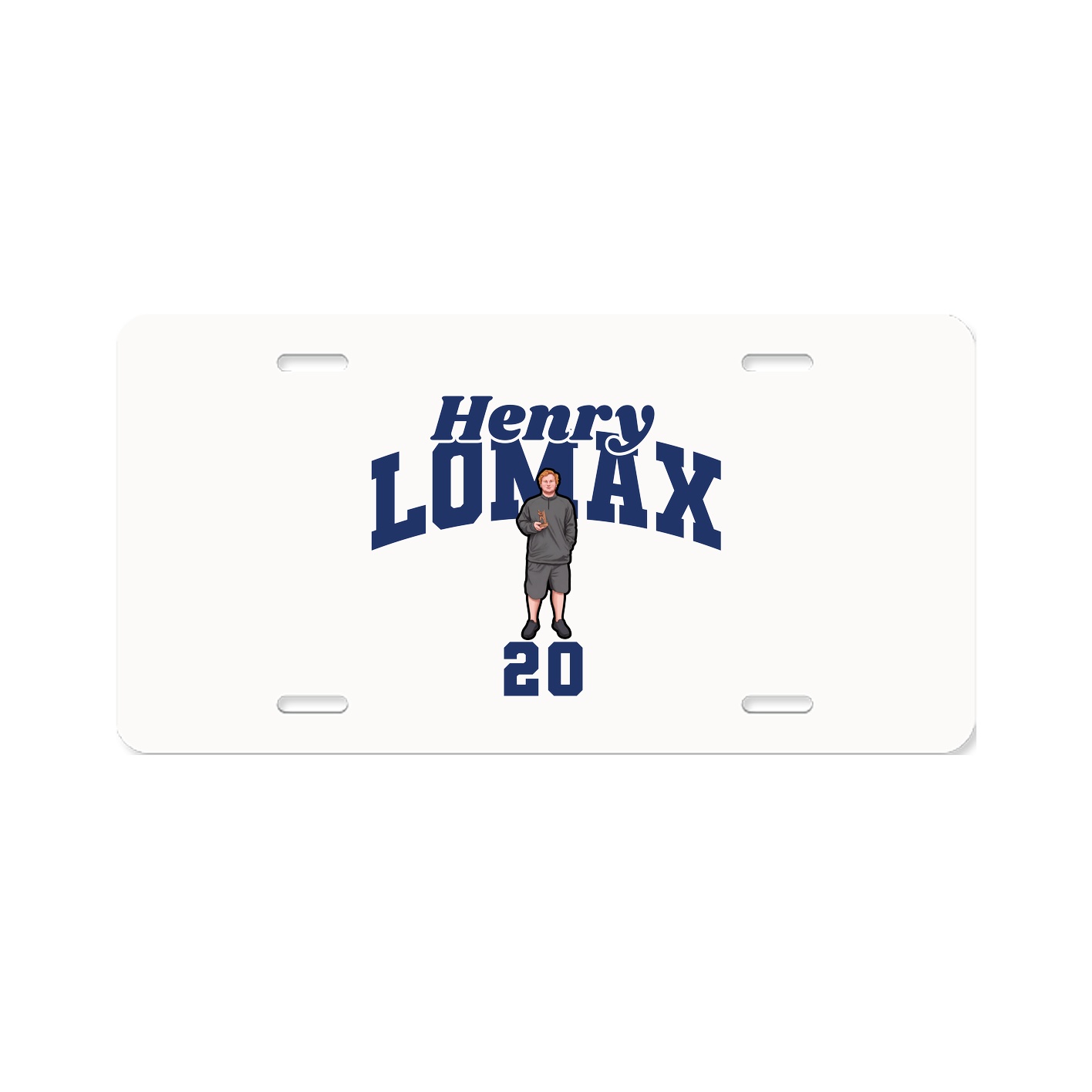 License Plate — Signature Arch in Classic
