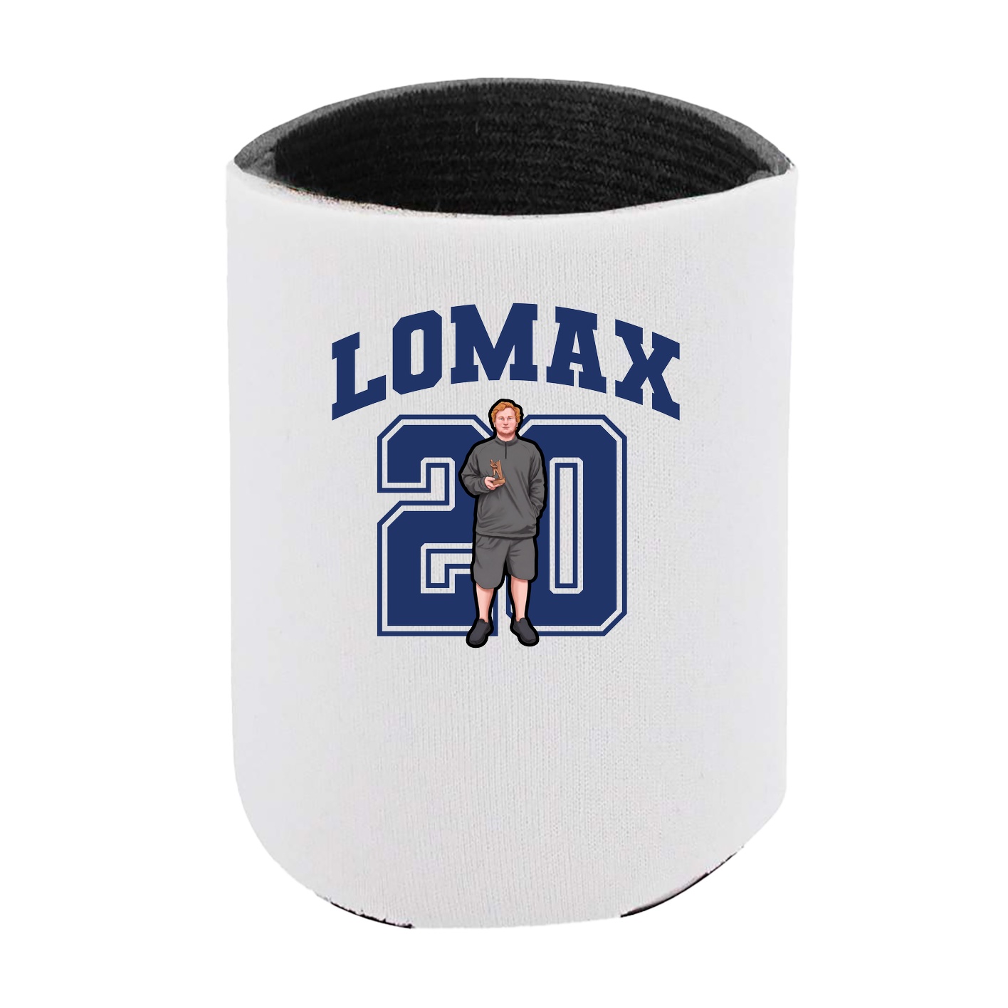 Can Holder — Number in White