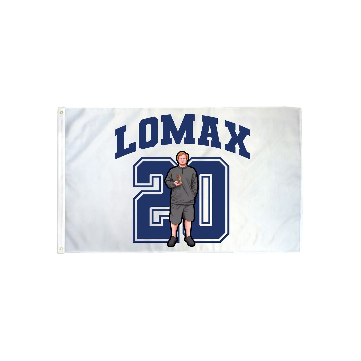 3x5 Flag — Number in Classic