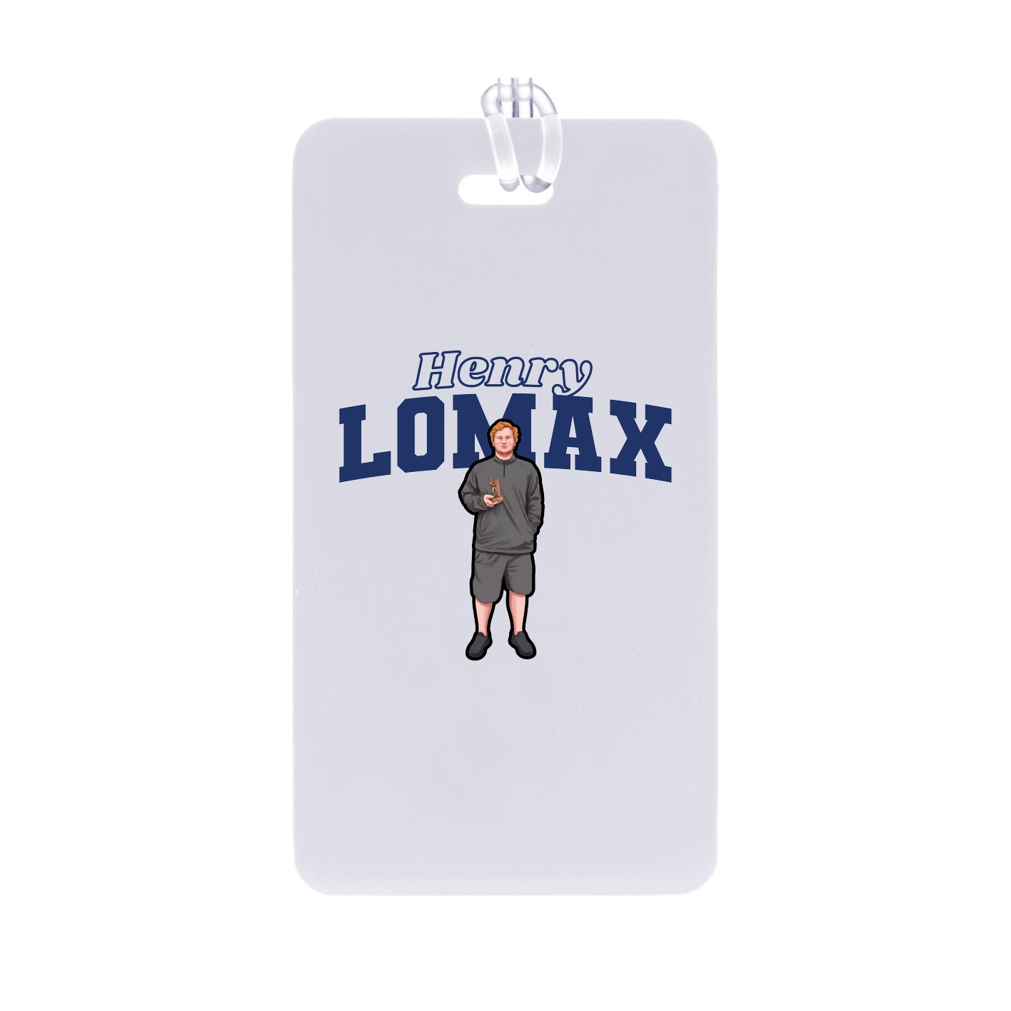 Bag Tag — Name Arch in Classic