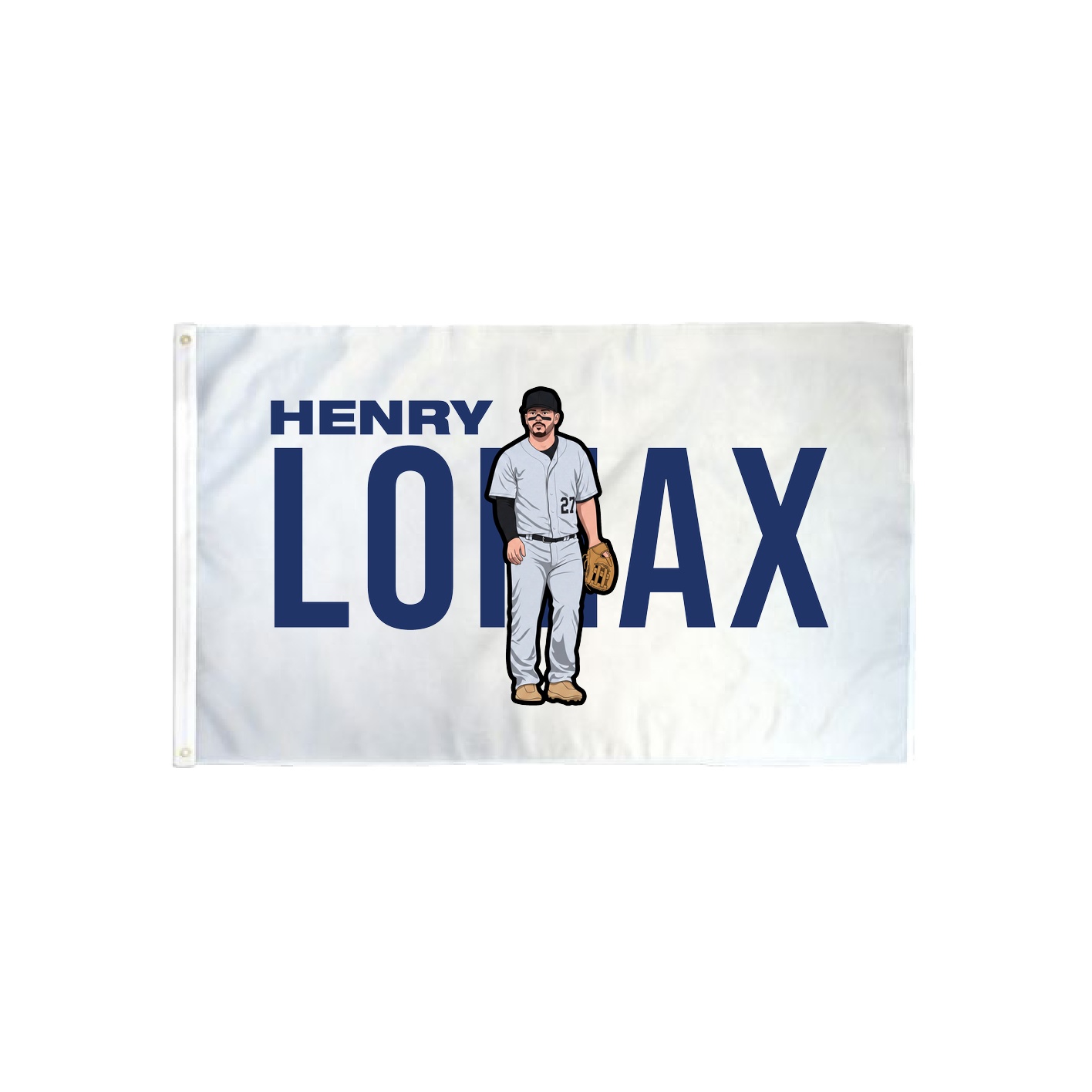 3x5 Flag — Player Name in Classic