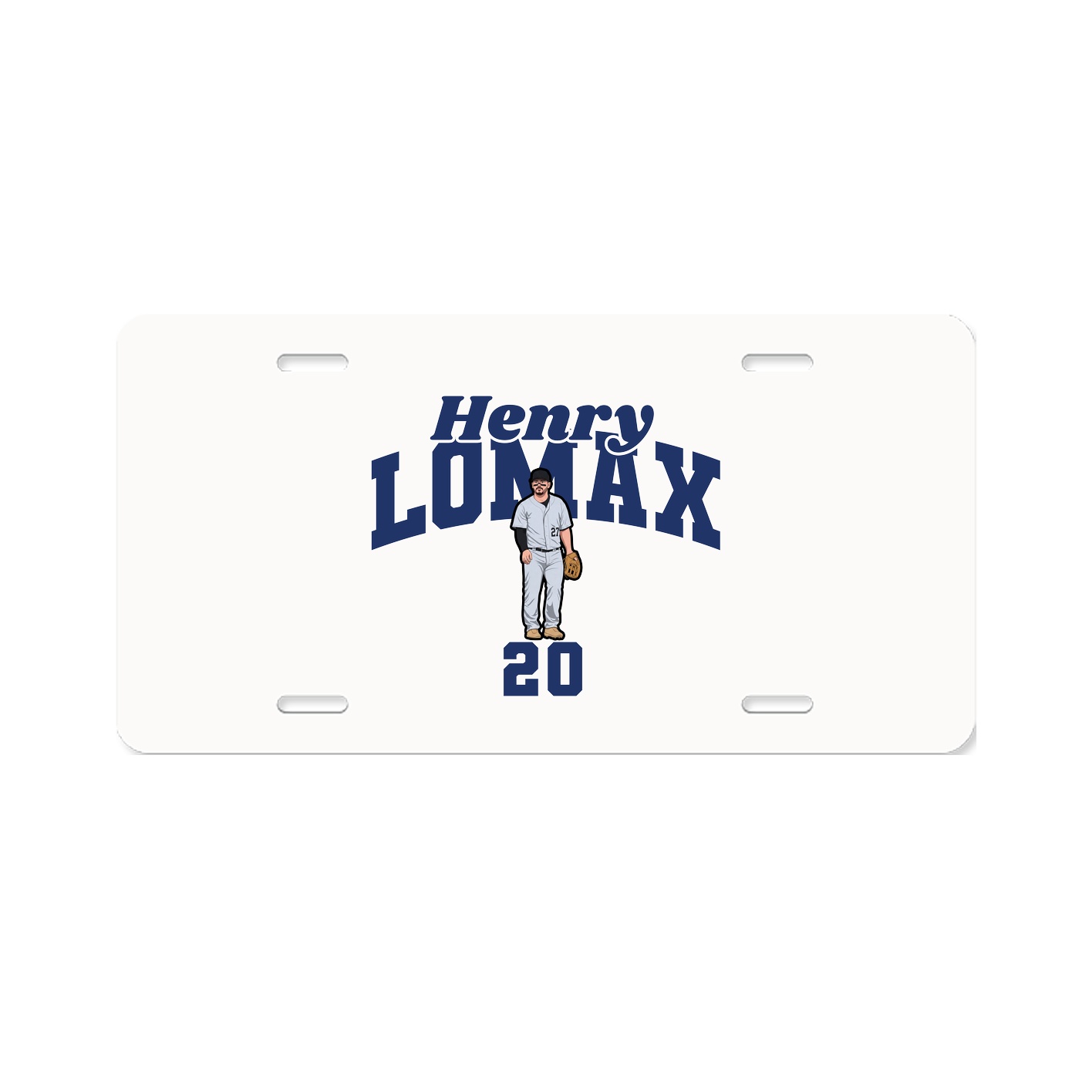 License Plate — Signature Arch in Classic
