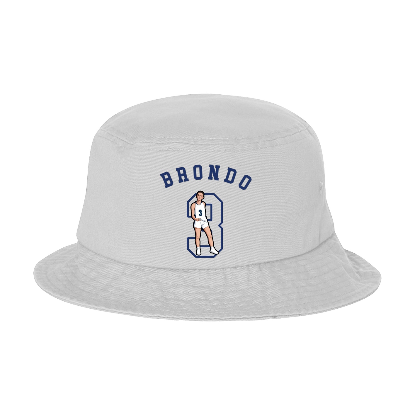 Bucket Cap — Shirsey Arch in White