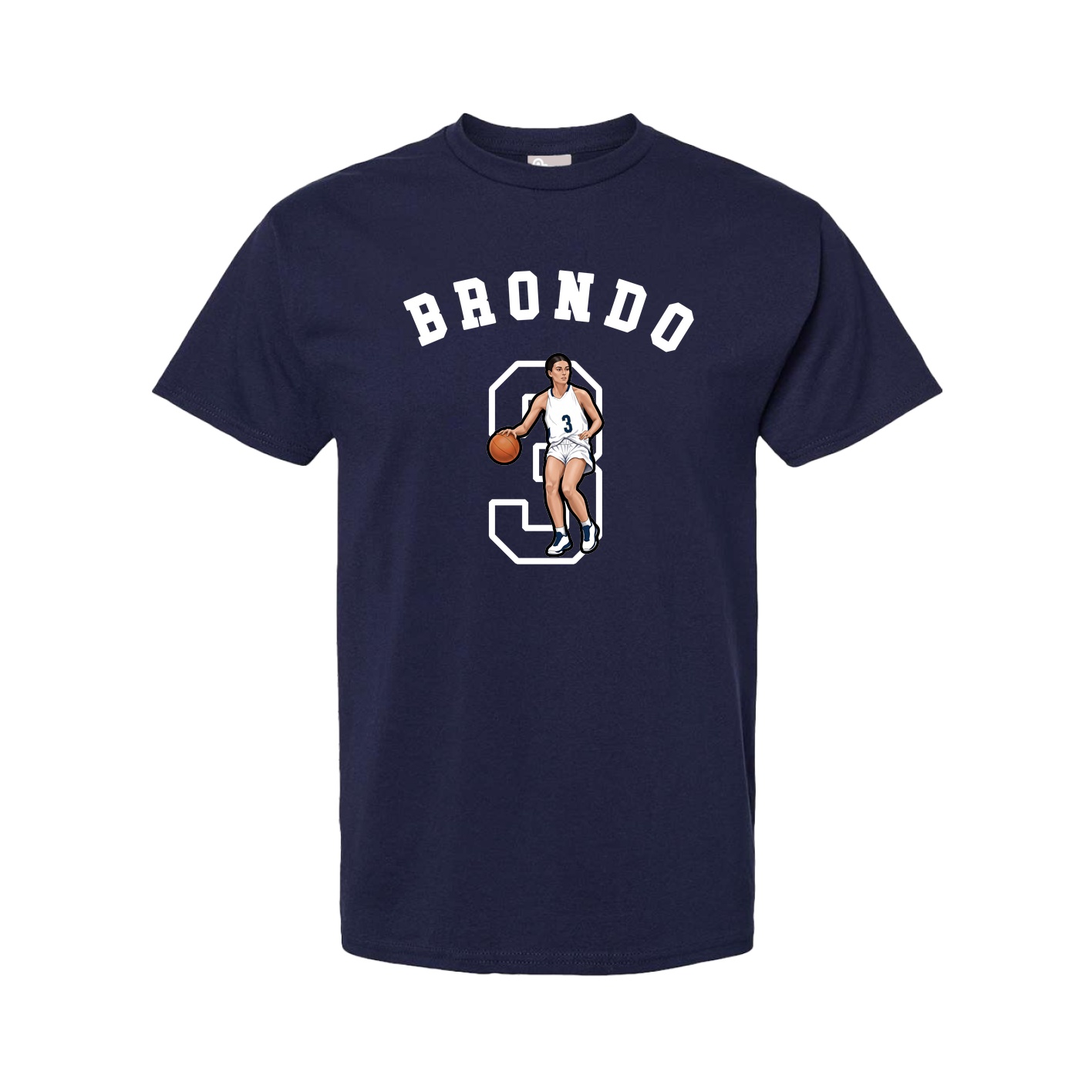 Youth Tee — Shirsey Arch in Navy
