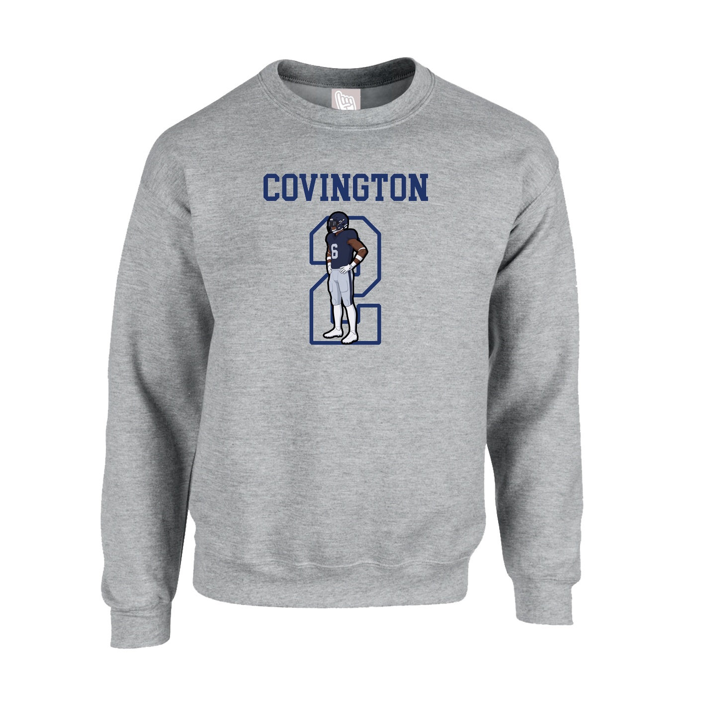 Fleece Crew — Shirsey in Grey