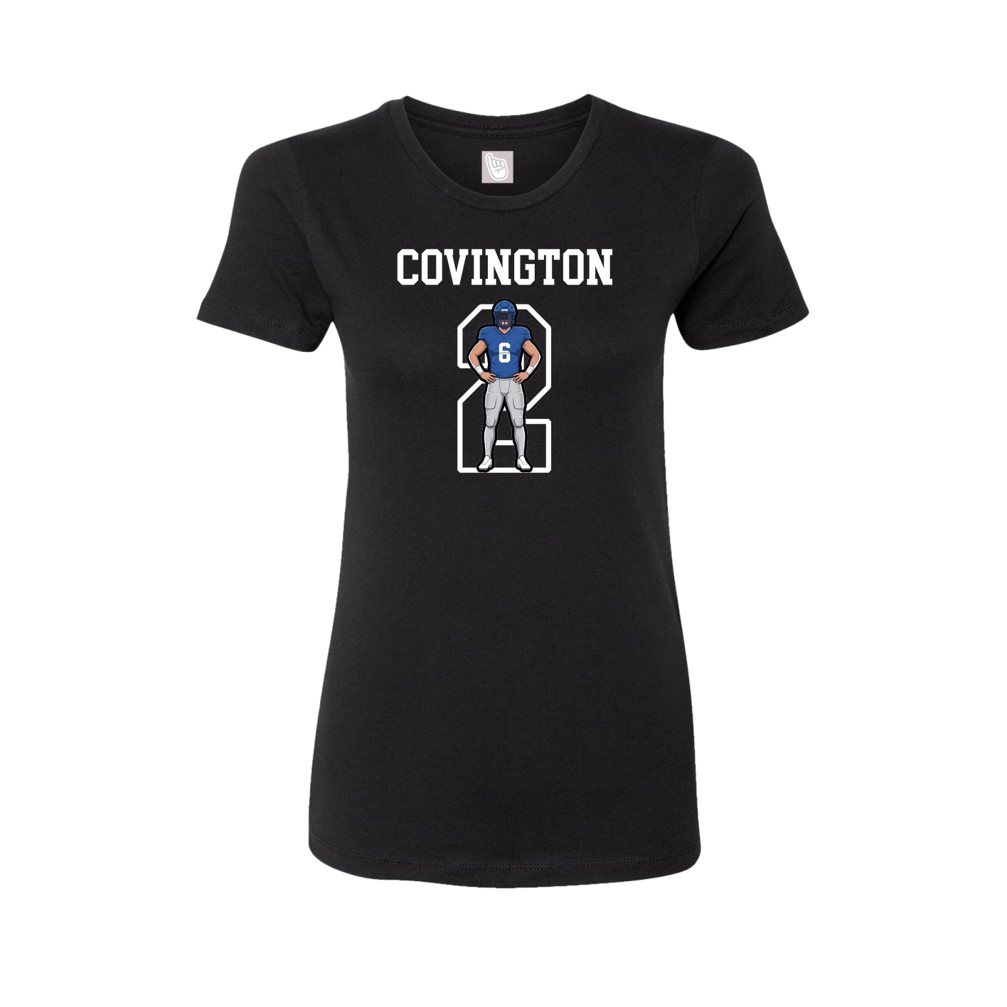 Fitted Women's Tee — Shirsey in Black