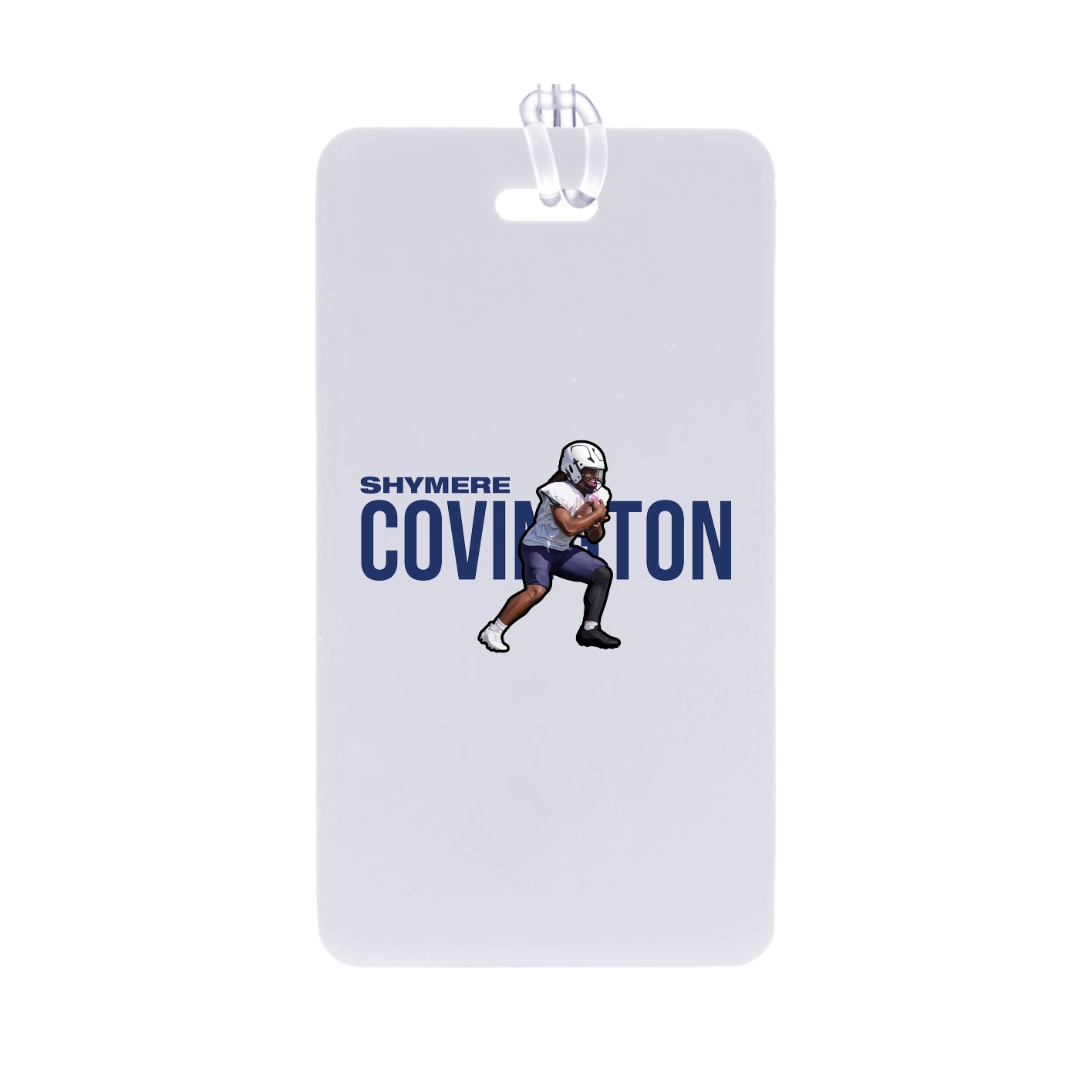 Bag Tag — Player Name in Classic