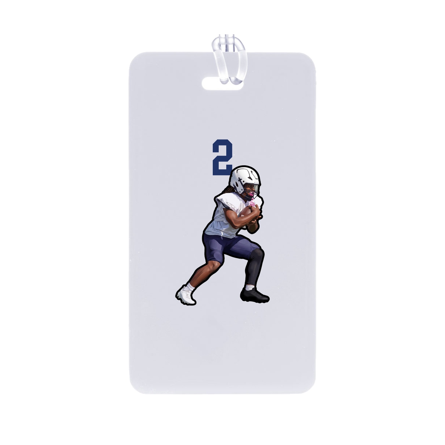 Bag Tag — Number Top in Classic