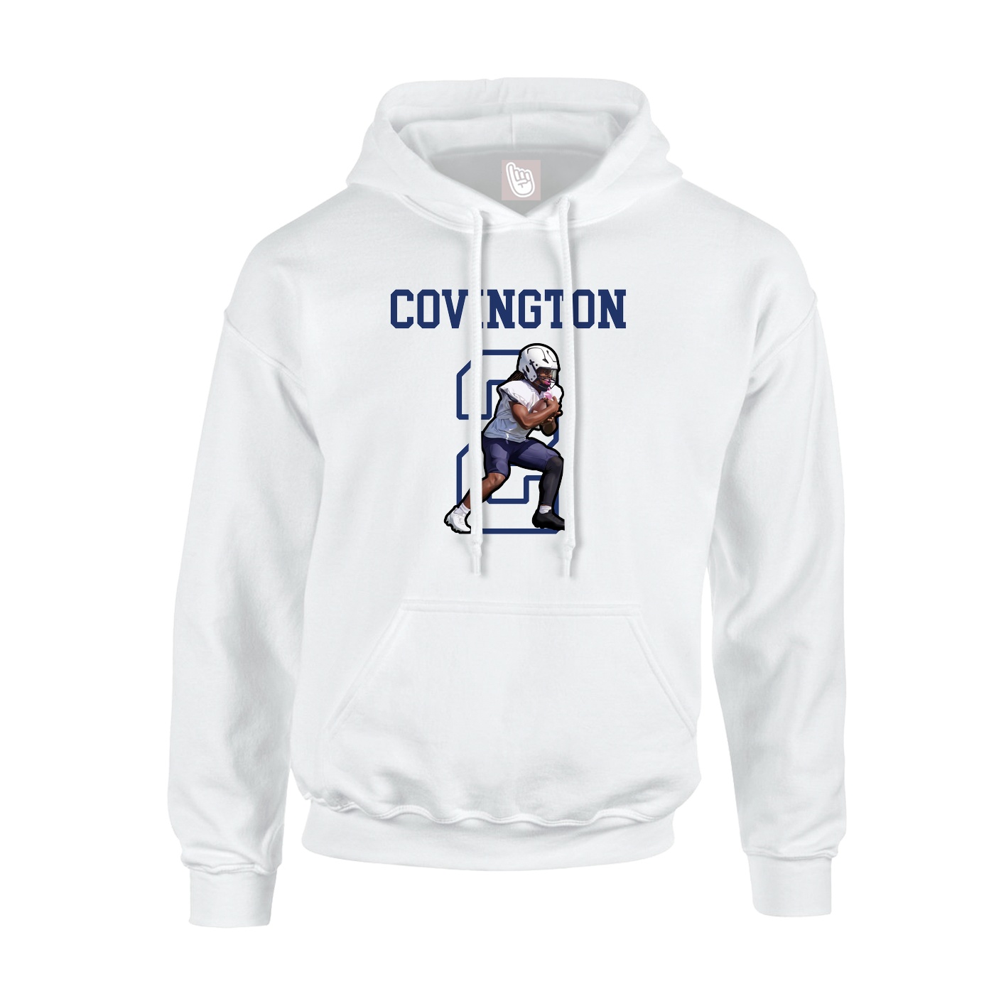 Hoodie — Shirsey in White