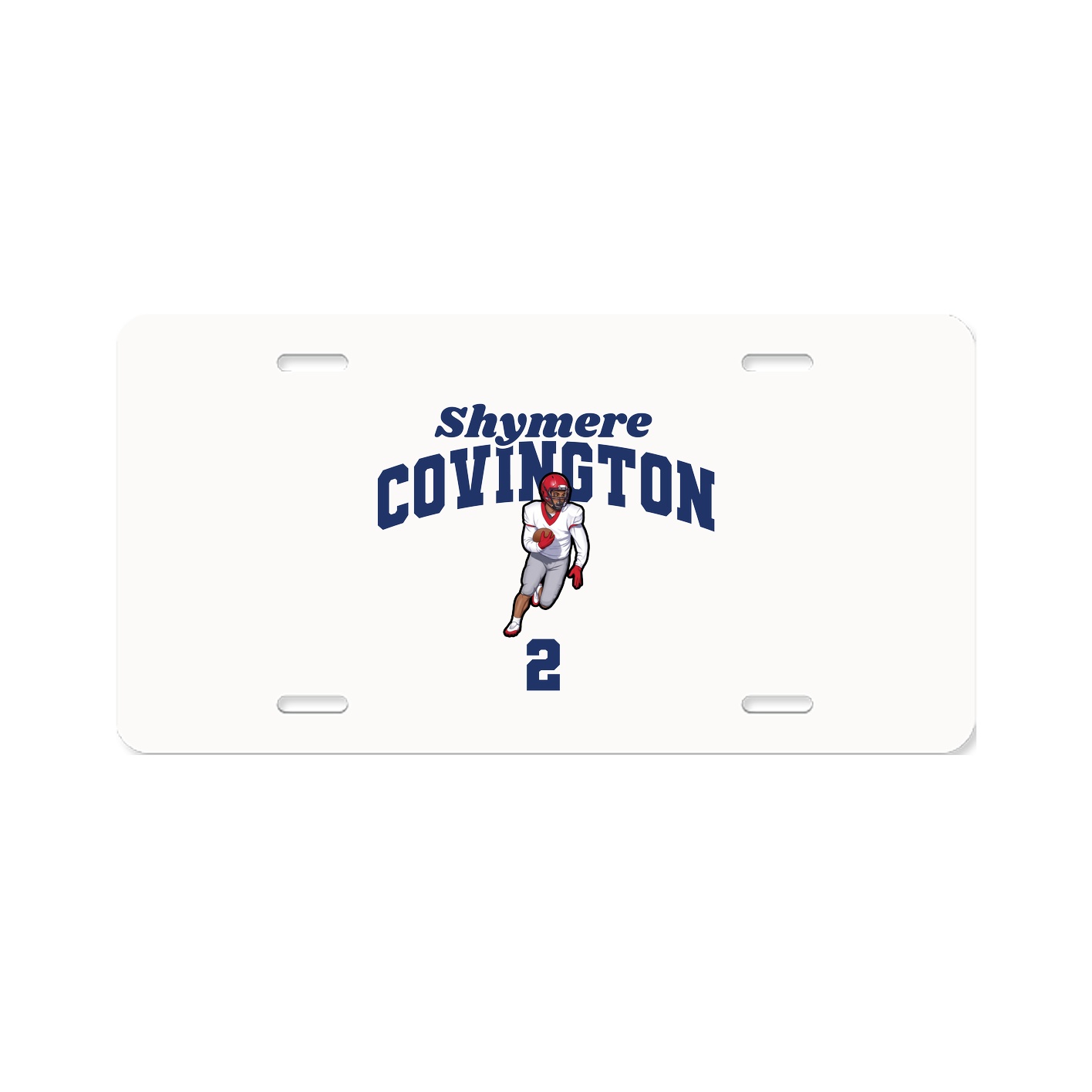 License Plate — Signature Arch in Classic