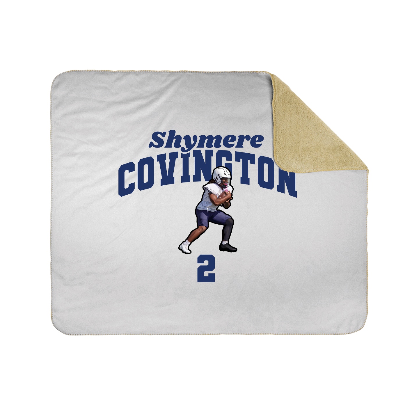 Throw Blanket — Signature Arch in White
