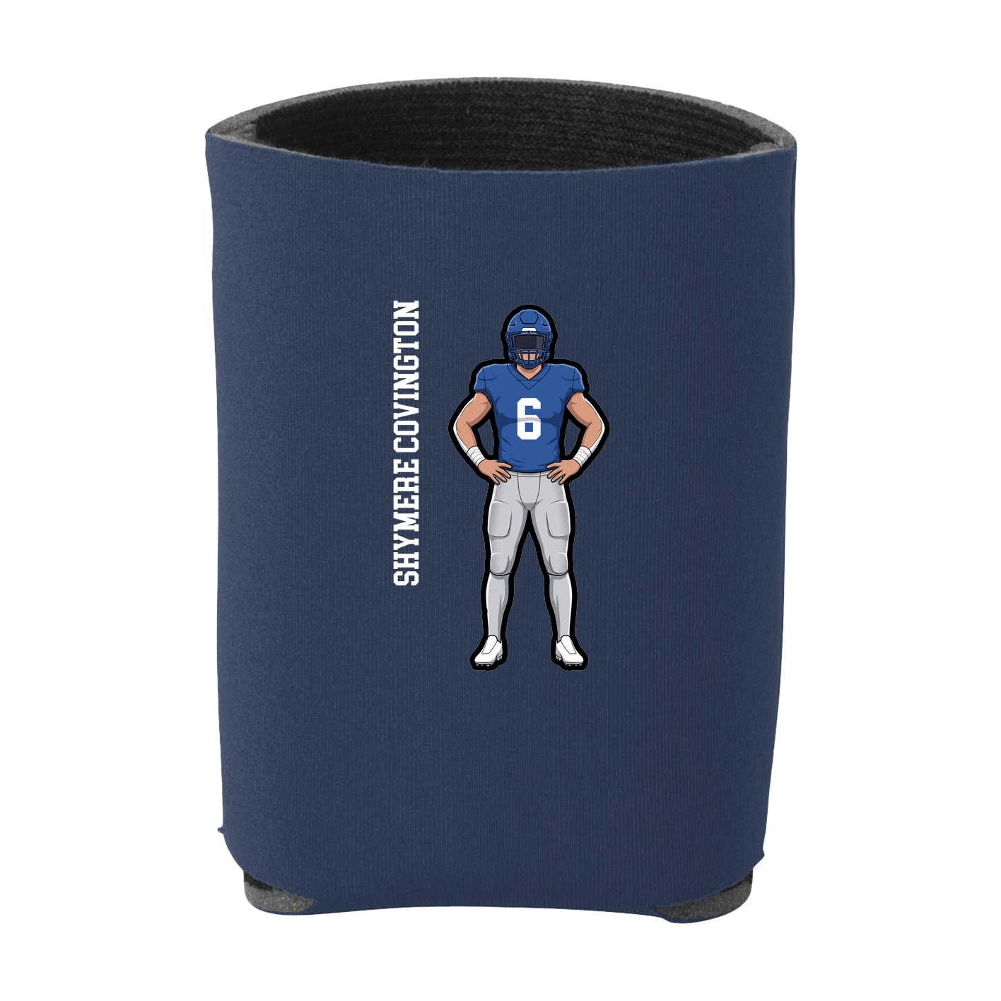 Can Holder — Name Vertical in Navy