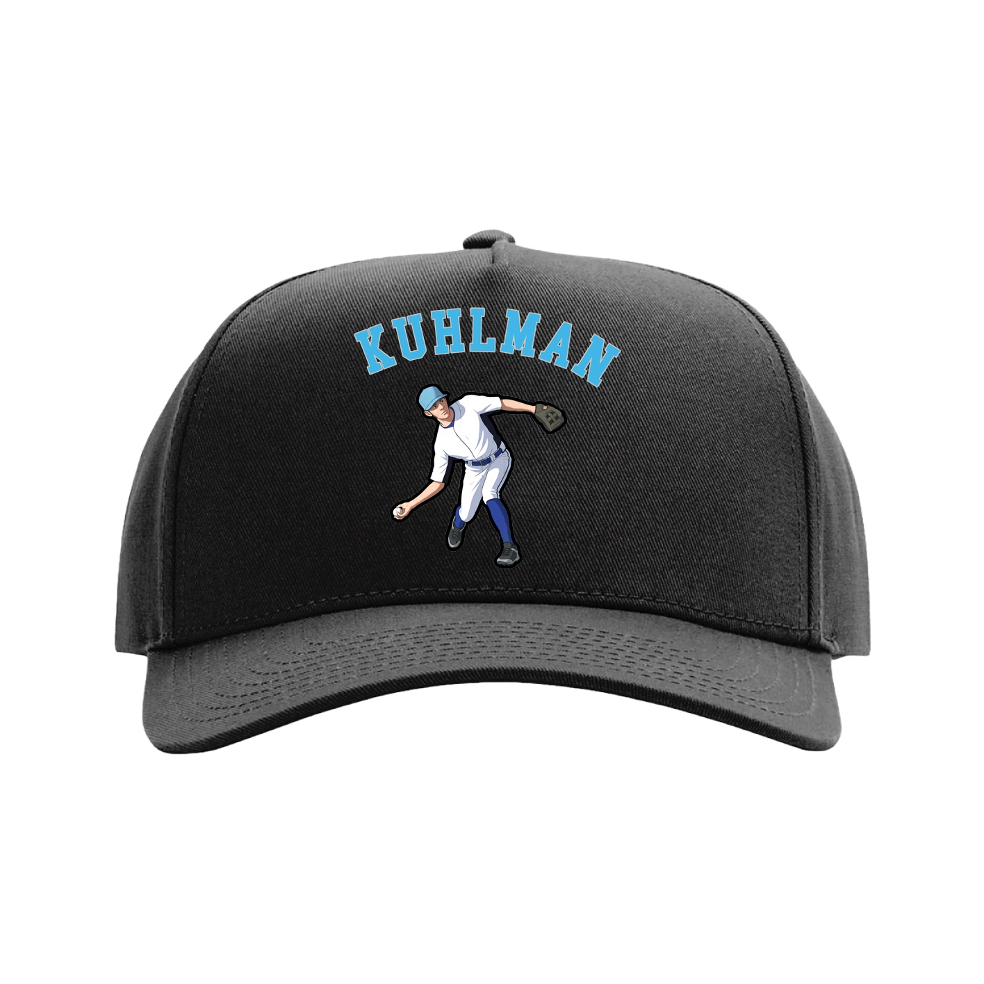Full Fabric Five-Panel Champ Cap