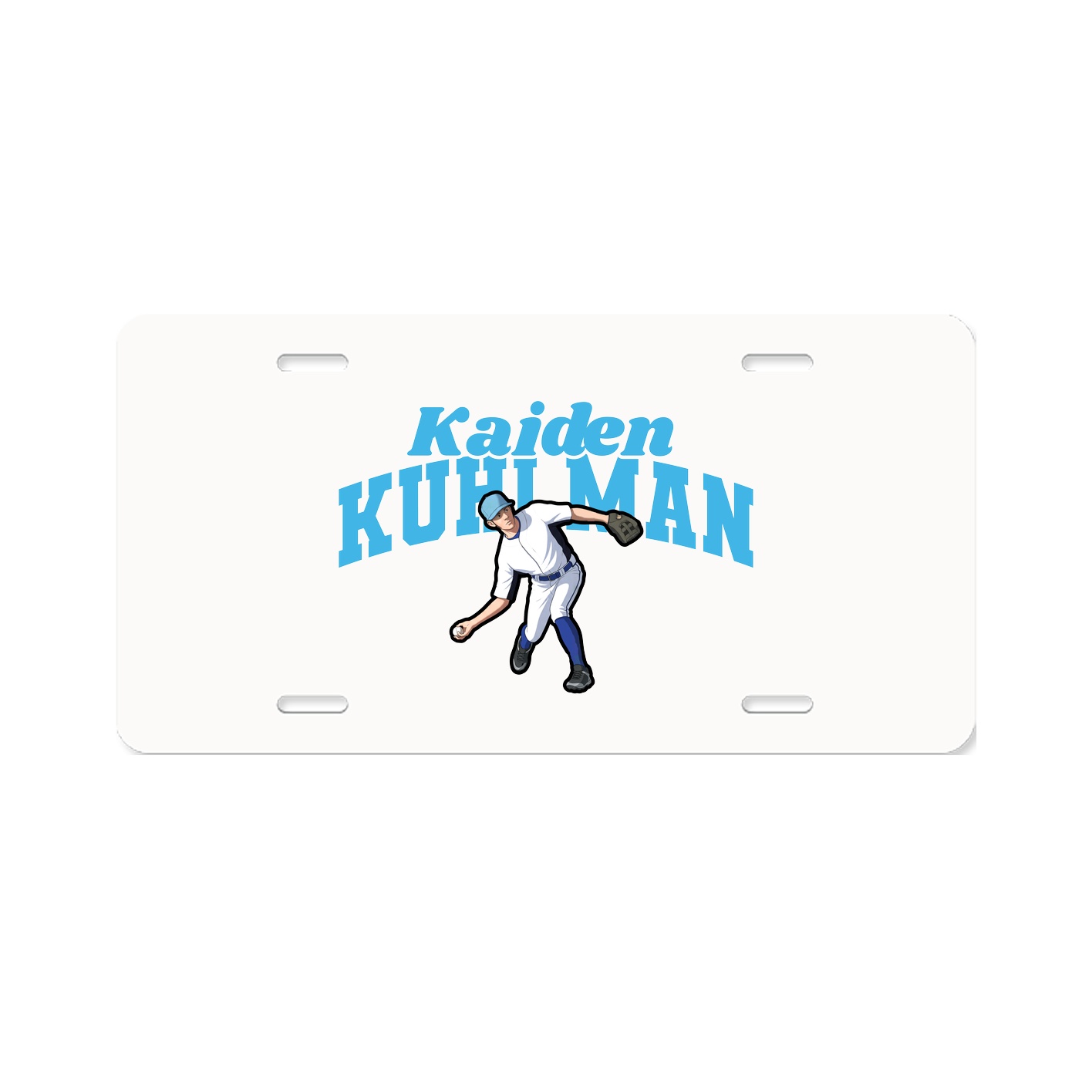 License Plate — Signature Arch in Classic