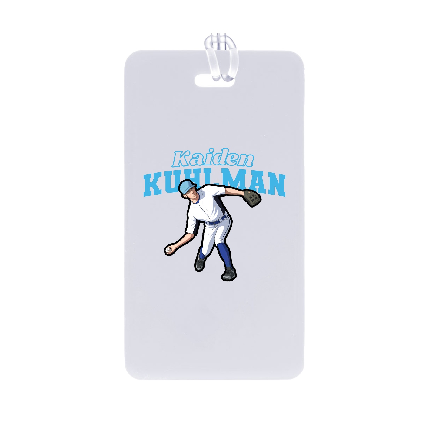 Bag Tag — Name Arch in Classic