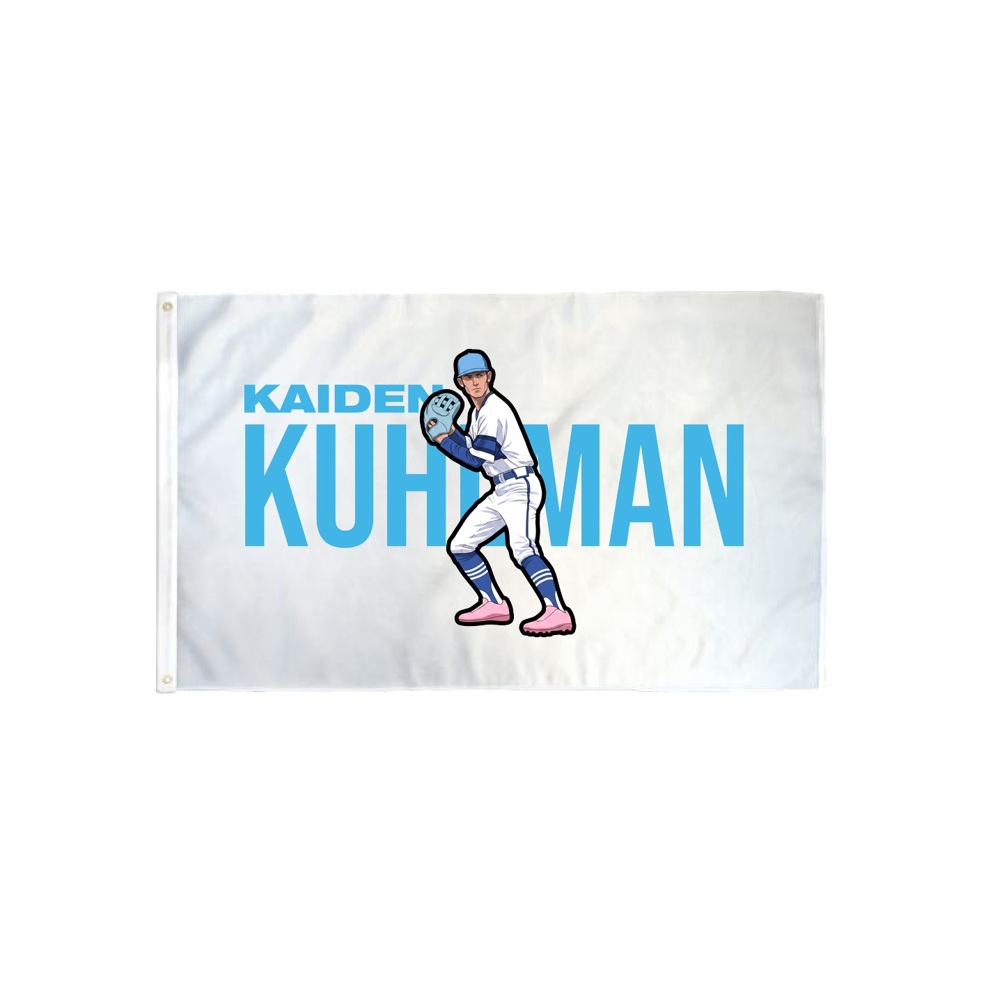3x5 Flag — Player Name in Classic