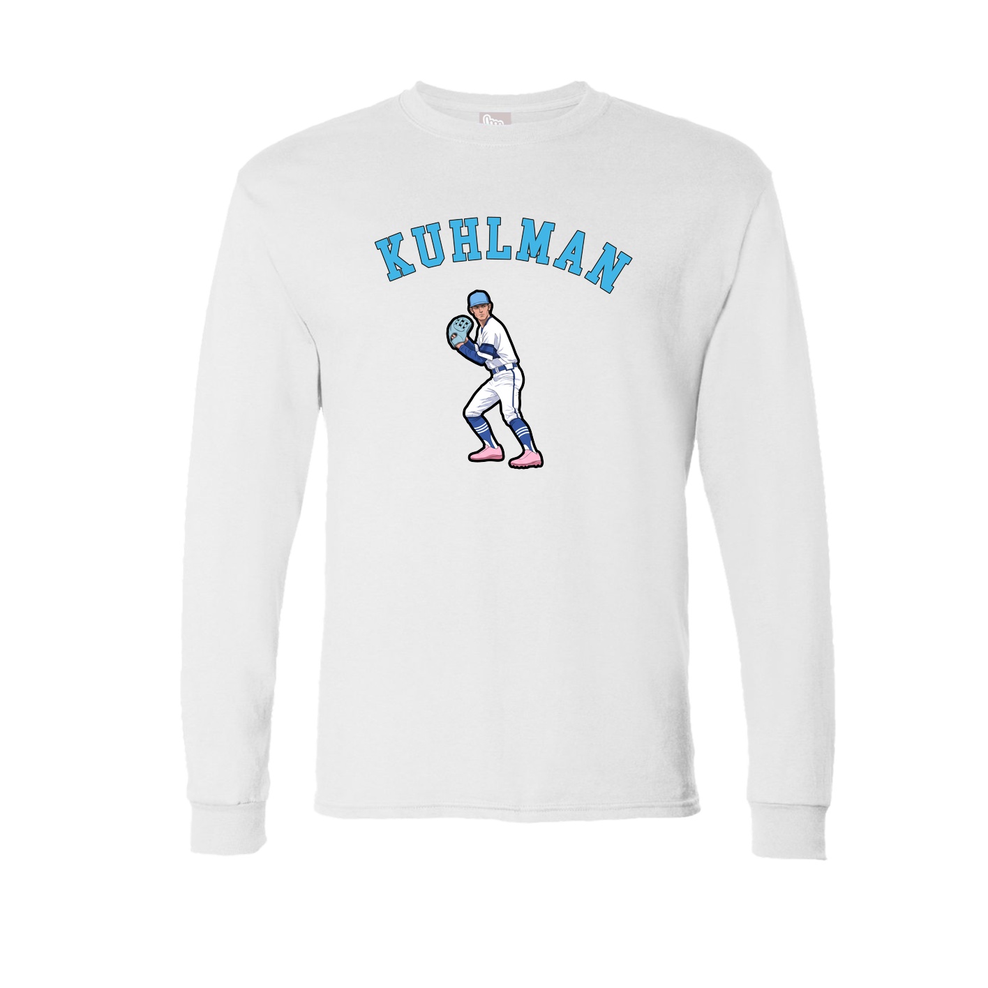 Long Sleeve Tee — Shirsey Arch in White