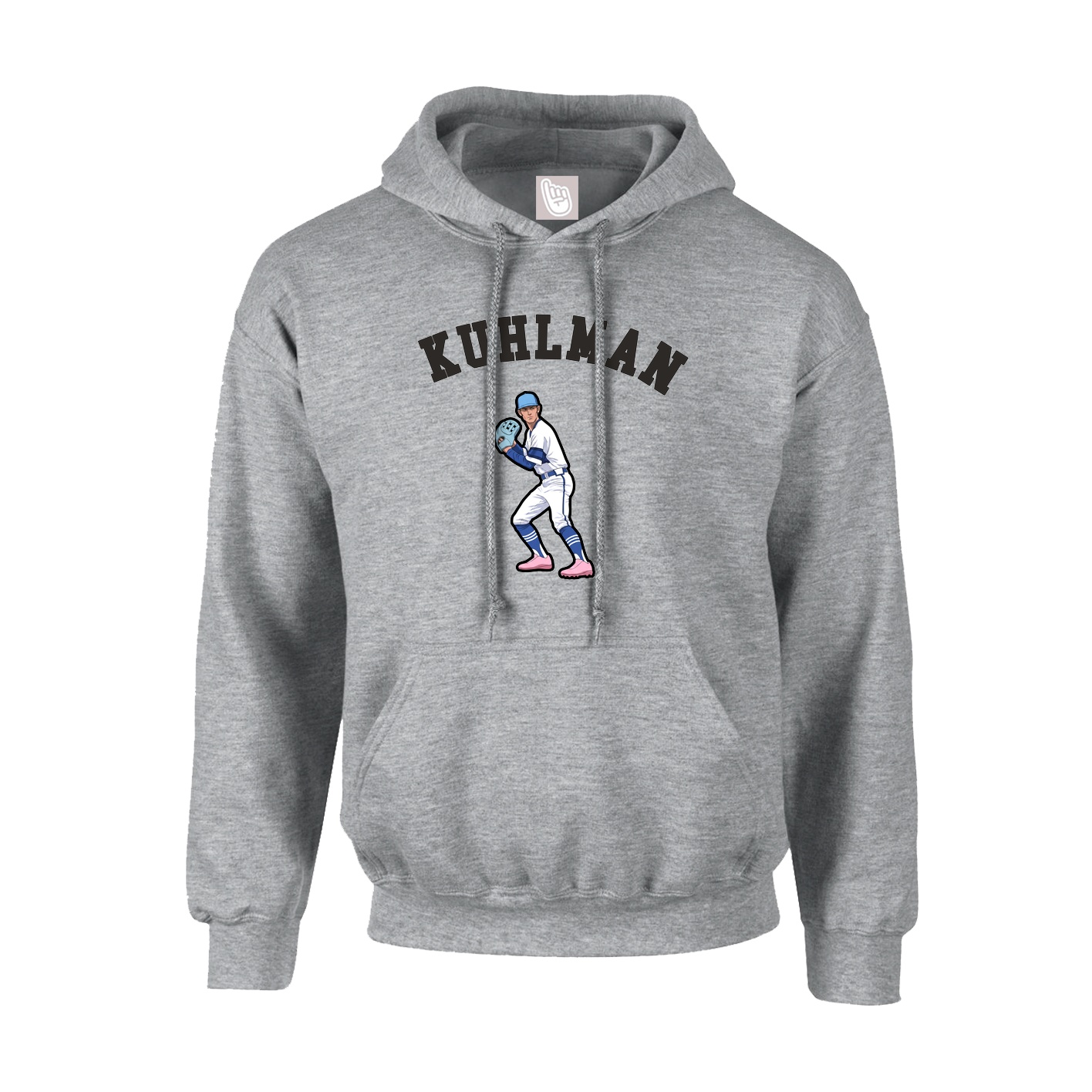 Youth Hoodie — Shirsey Arch in Grey