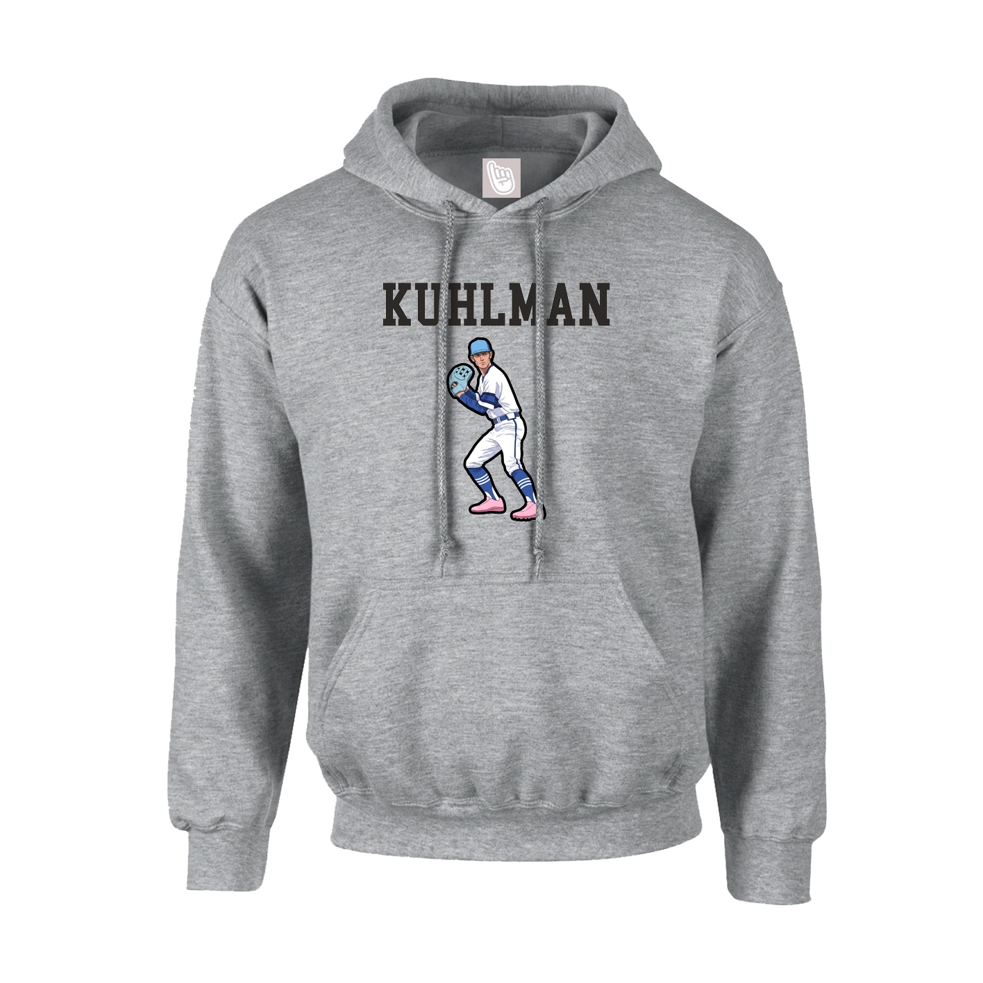 Hoodie — Shirsey in Grey