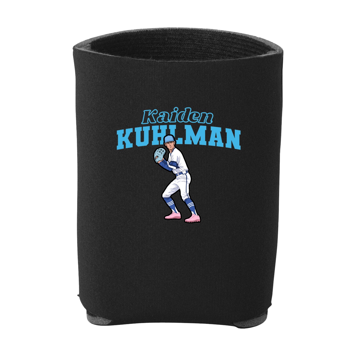 Can Holder — Name Arch in Black
