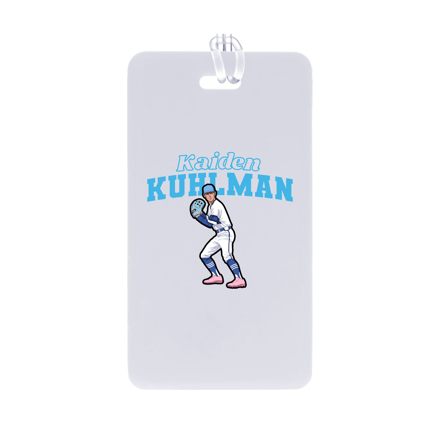 Bag Tag — Name Arch in Classic