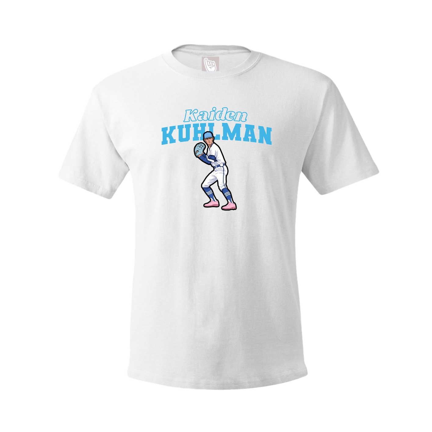Tee — Name Arch in White