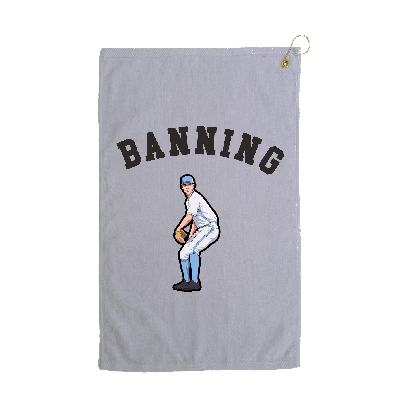 Golf Towel — Shirsey Arch in Grey