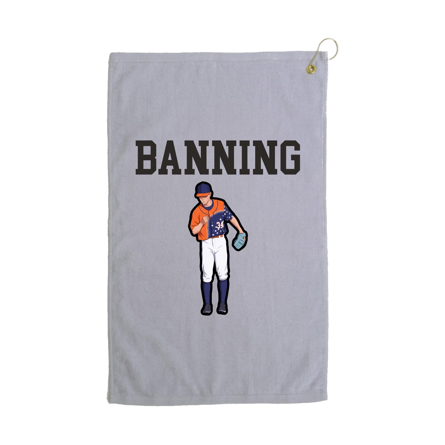Golf Towel — Shirsey in Grey