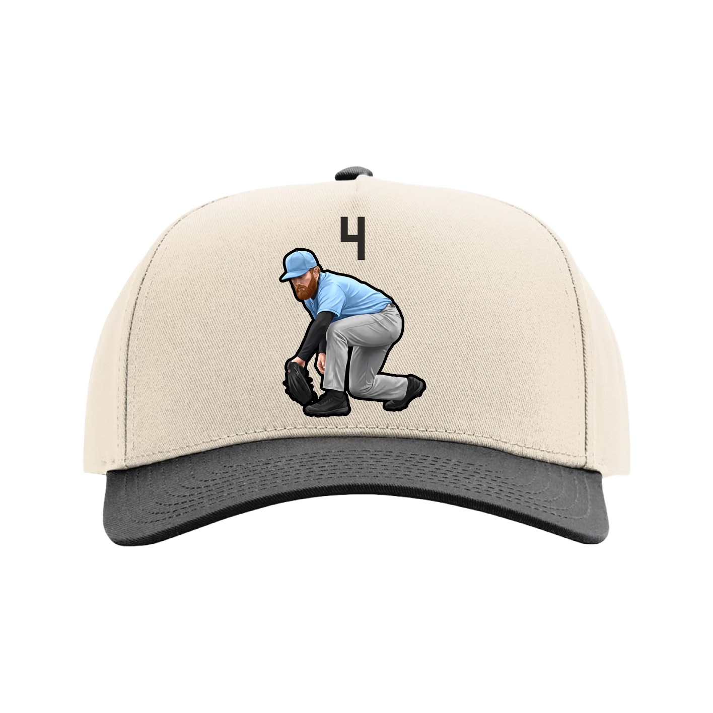 Full Fabric Five-Panel Champ Cap