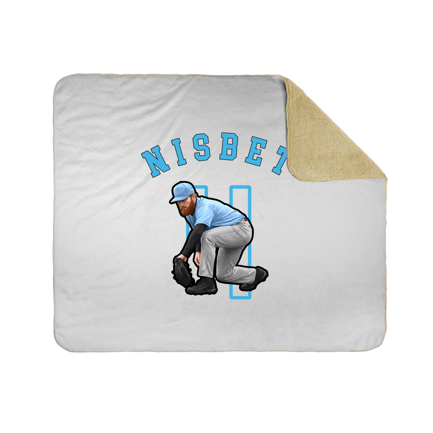 Throw Blanket — Shirsey Arch in White
