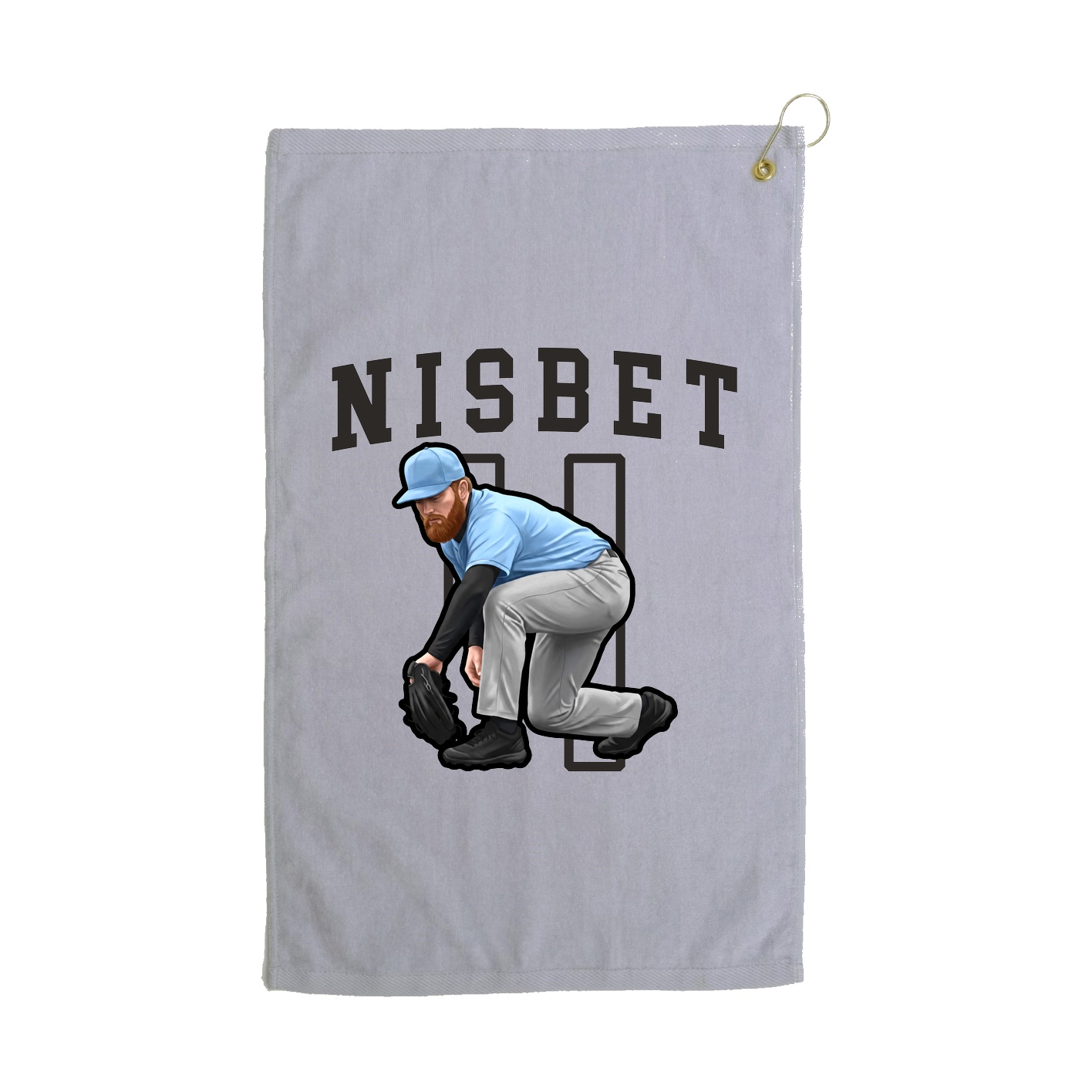 Golf Towel — Shirsey in Grey
