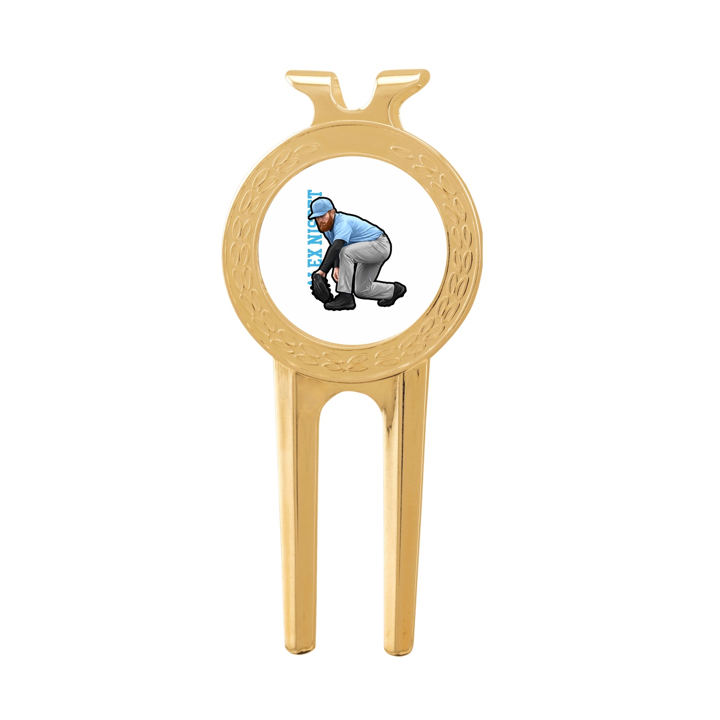 Divot Tool with Ball Marker — Name Vertical in Classic