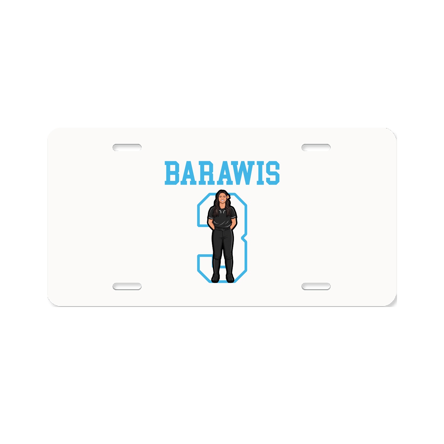 License Plate — Shirsey in Classic