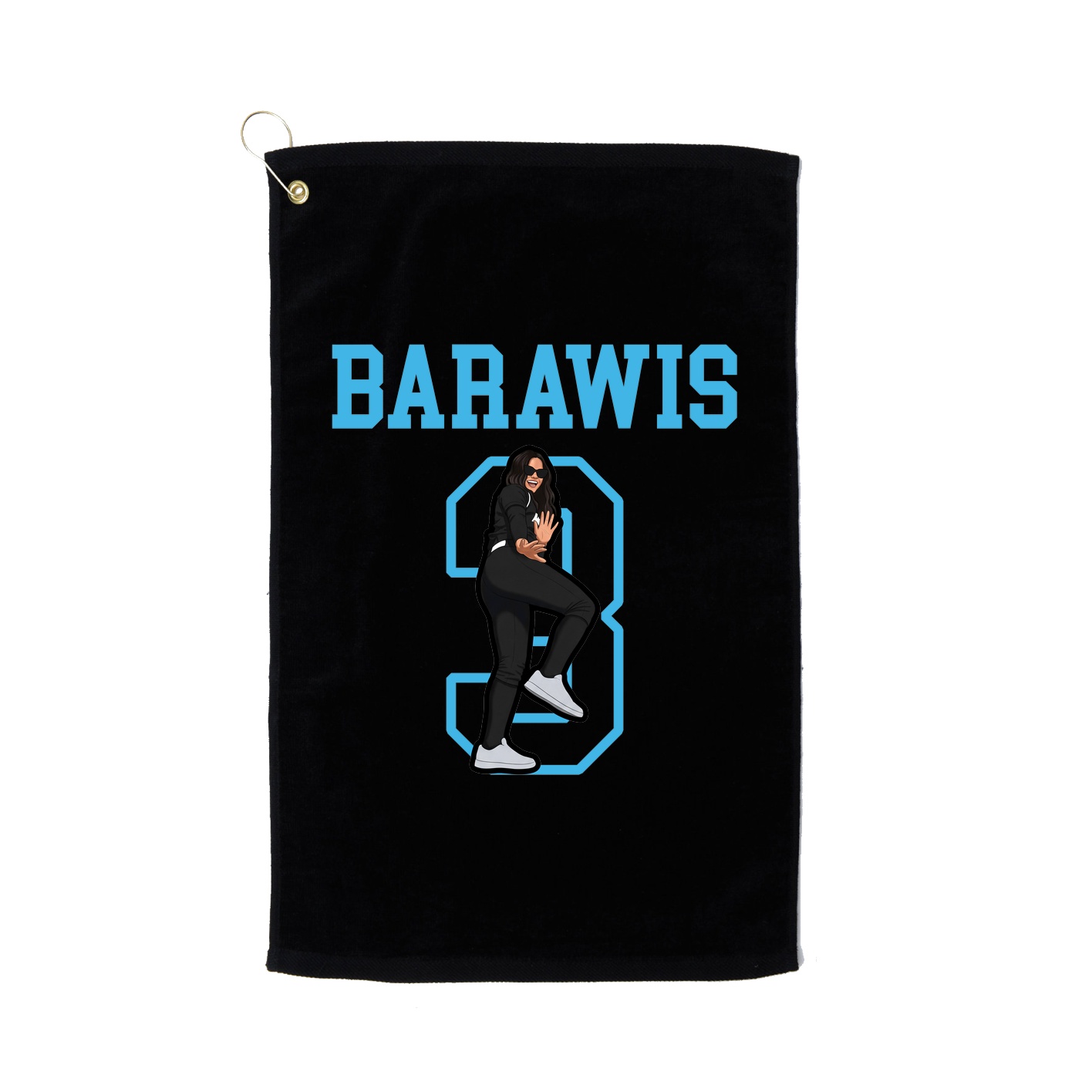Golf Towel — Shirsey in Black