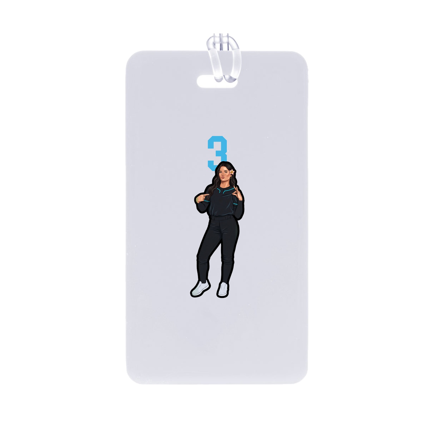 Bag Tag — Number Top in Classic