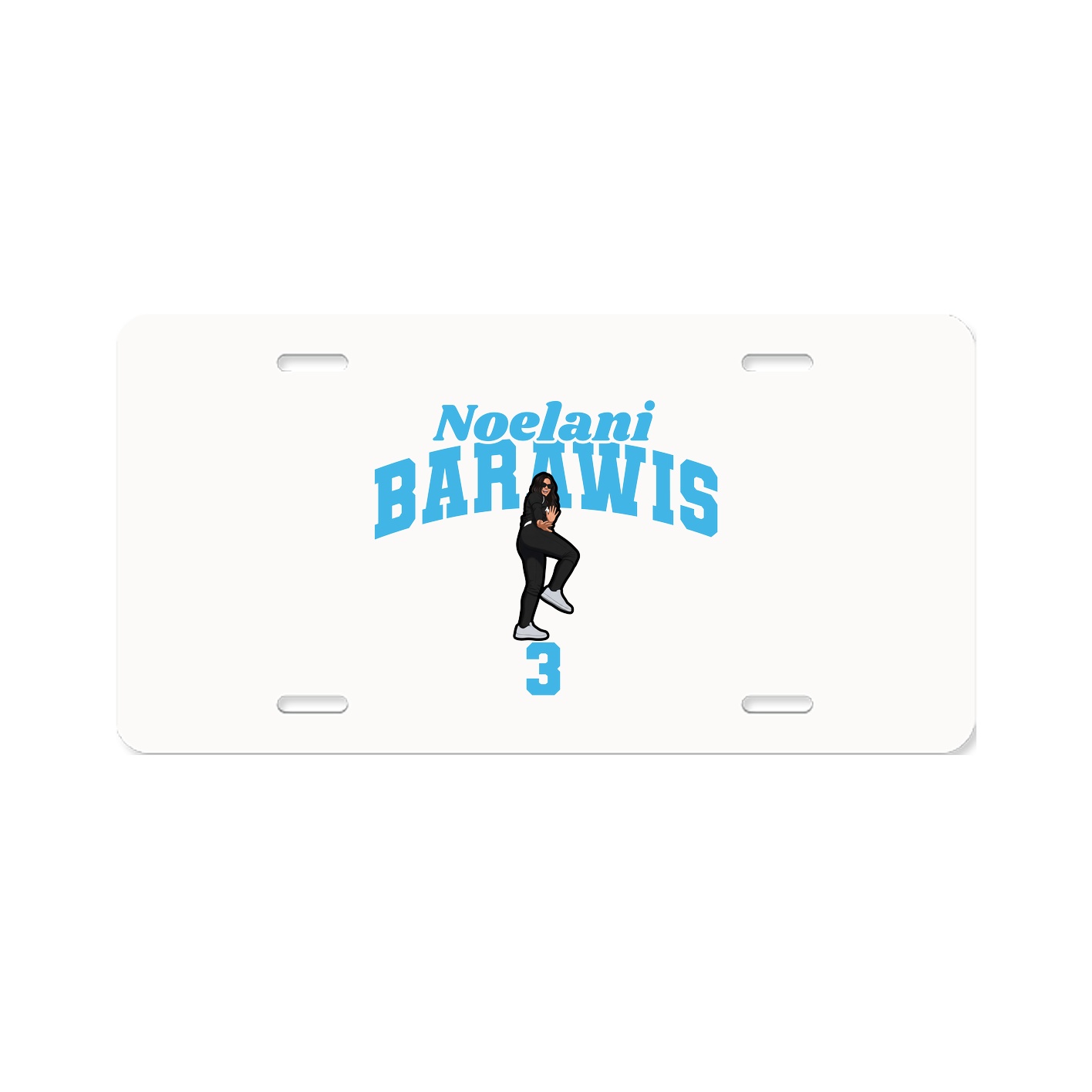License Plate — Signature Arch in Classic