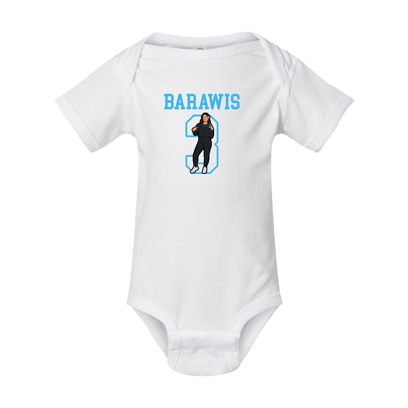 Baby Onesie — Shirsey in White