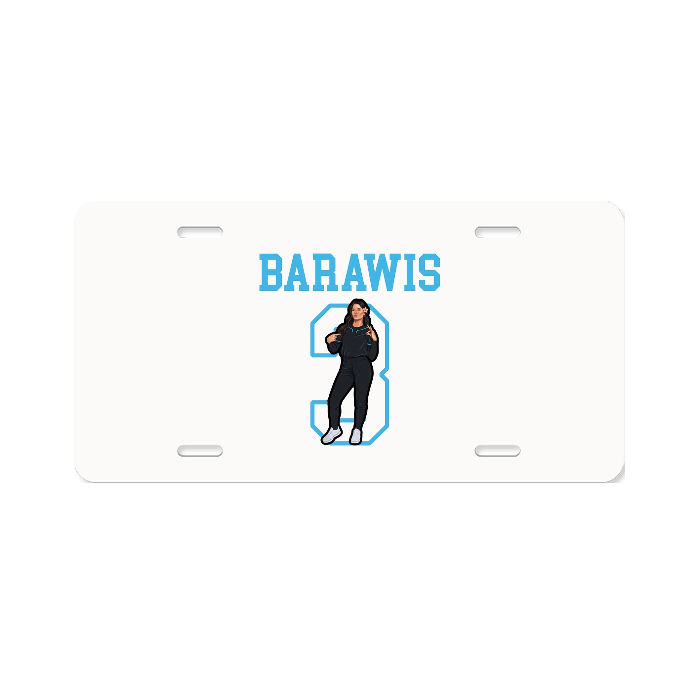 License Plate — Shirsey in Classic