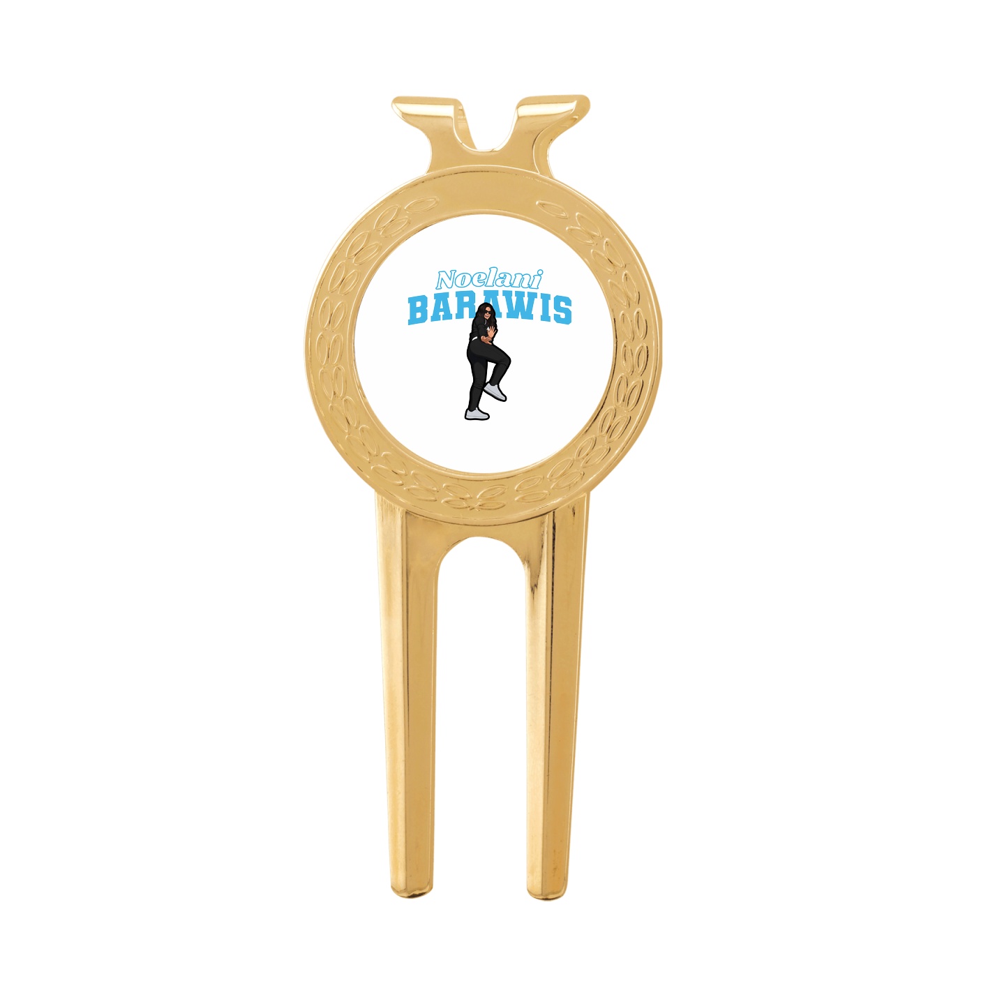 Divot Tool with Ball Marker — Name Arch in Classic