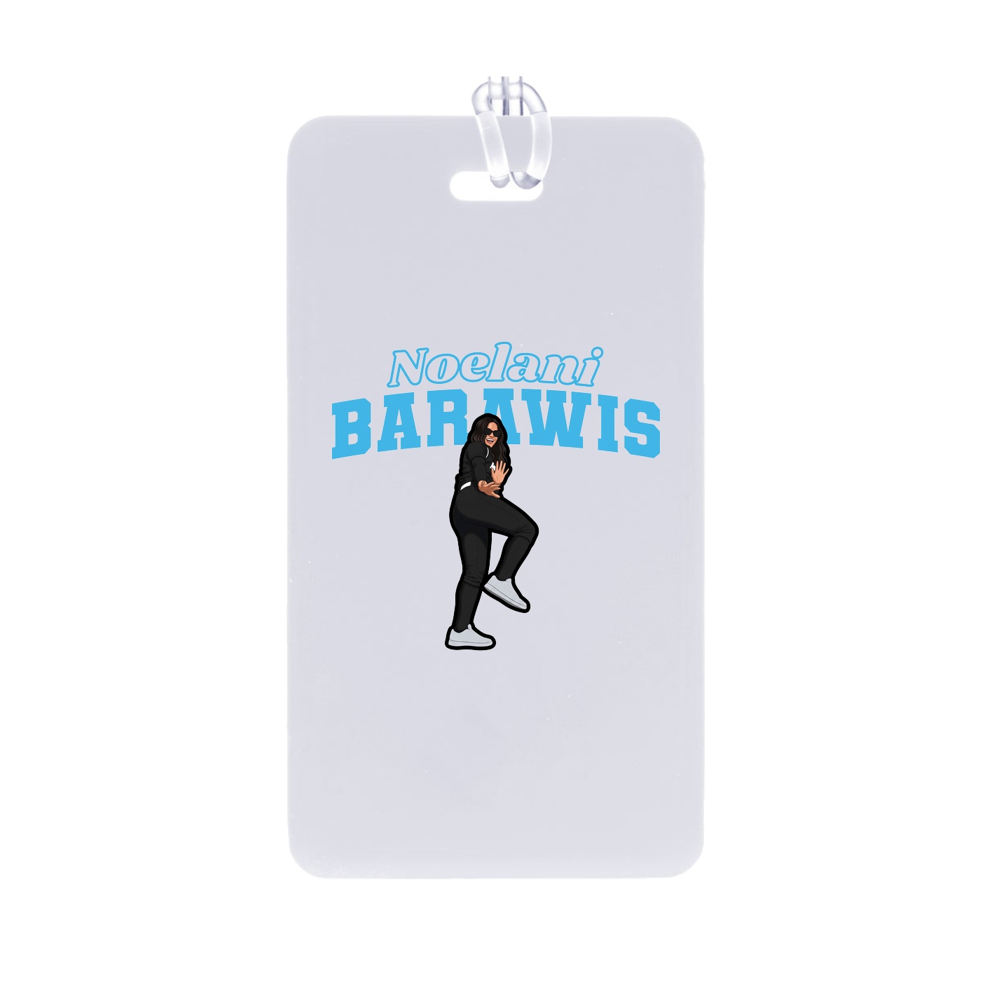 Bag Tag — Name Arch in Classic