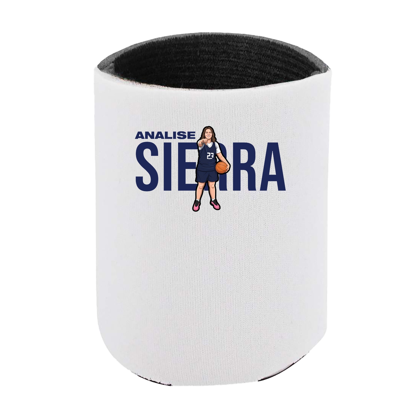 Can Holder — Player Name in White