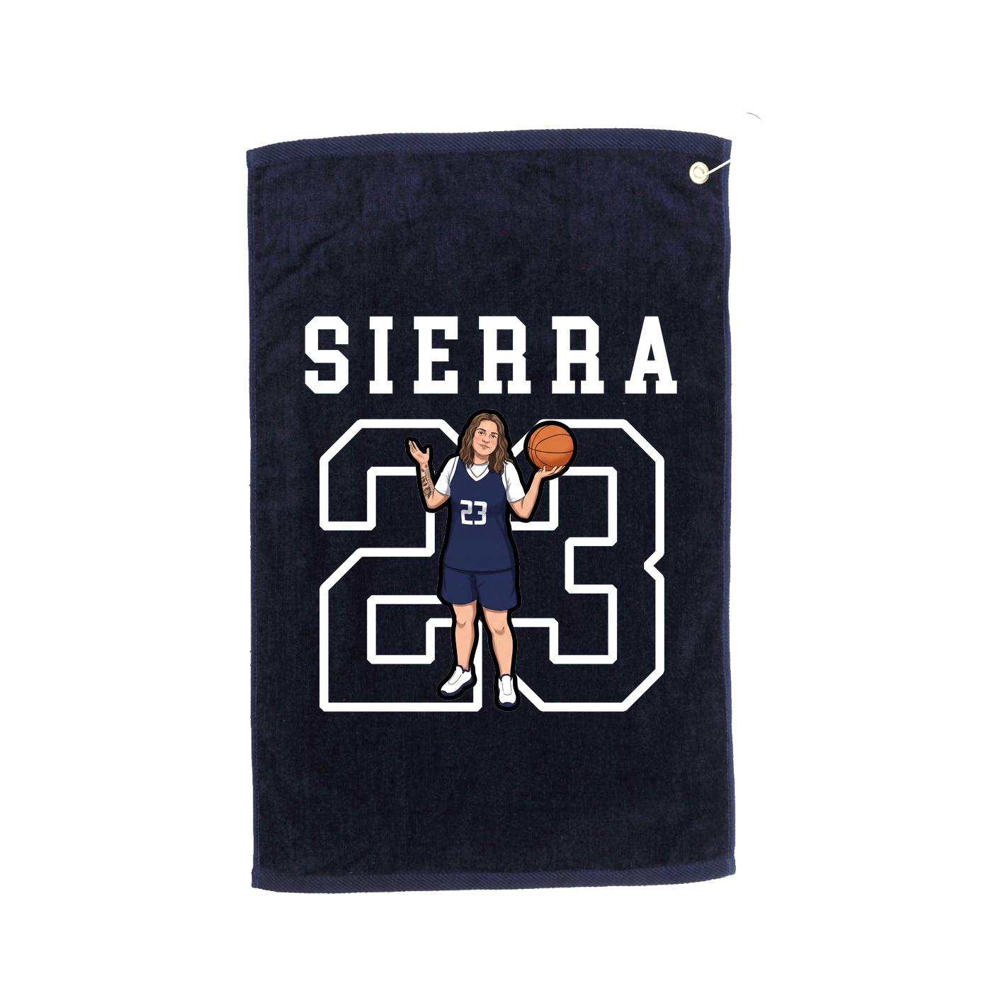 Golf Towel — Shirsey in Navy