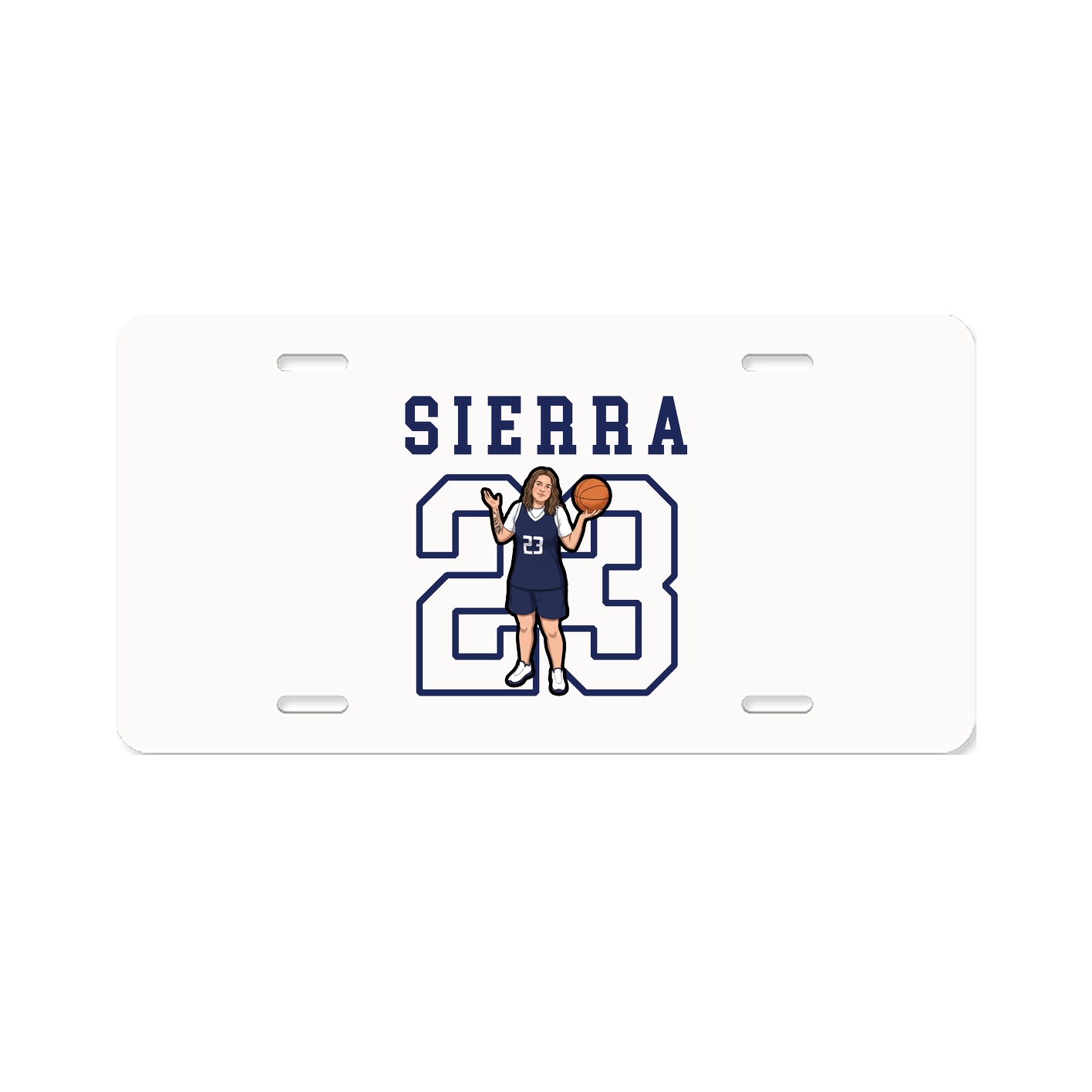 License Plate — Shirsey in Classic