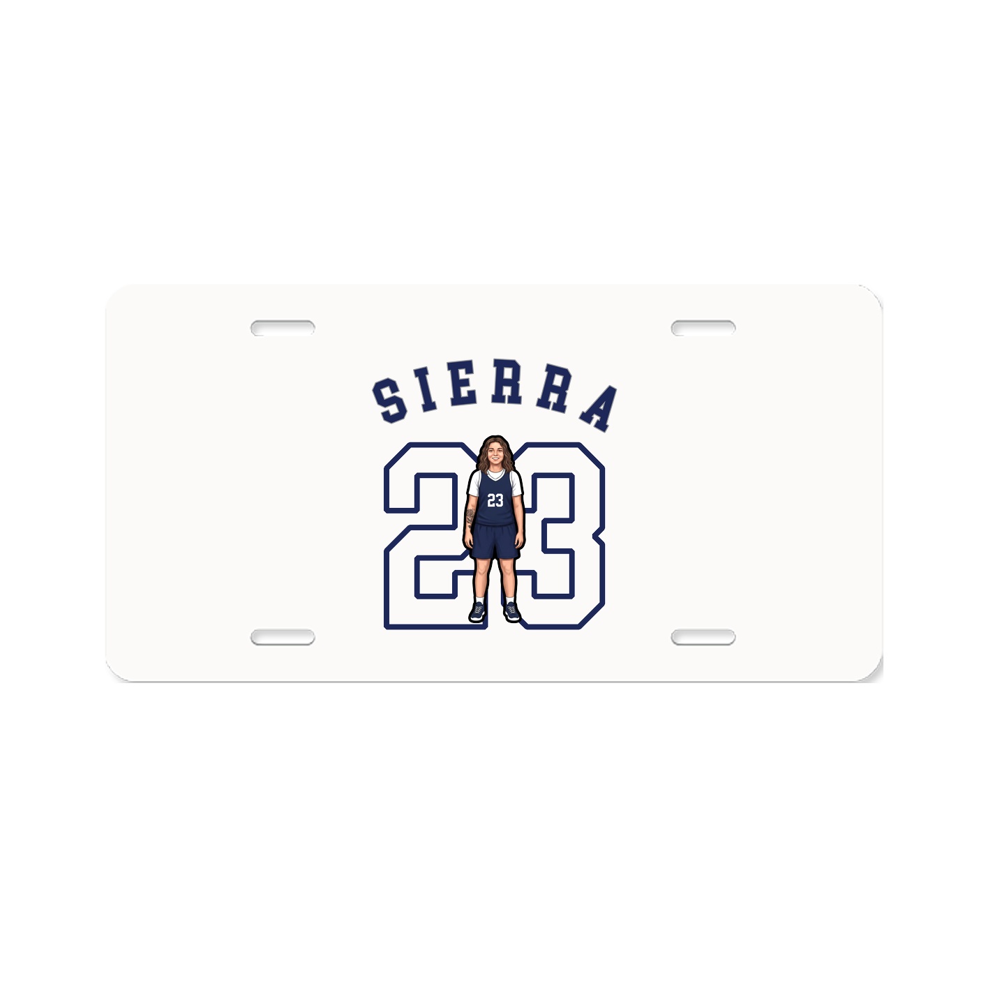 License Plate — Shirsey Arch in Classic