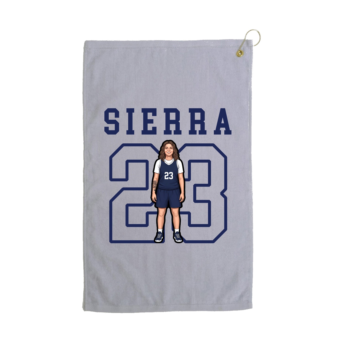 Golf Towel — Shirsey in Grey